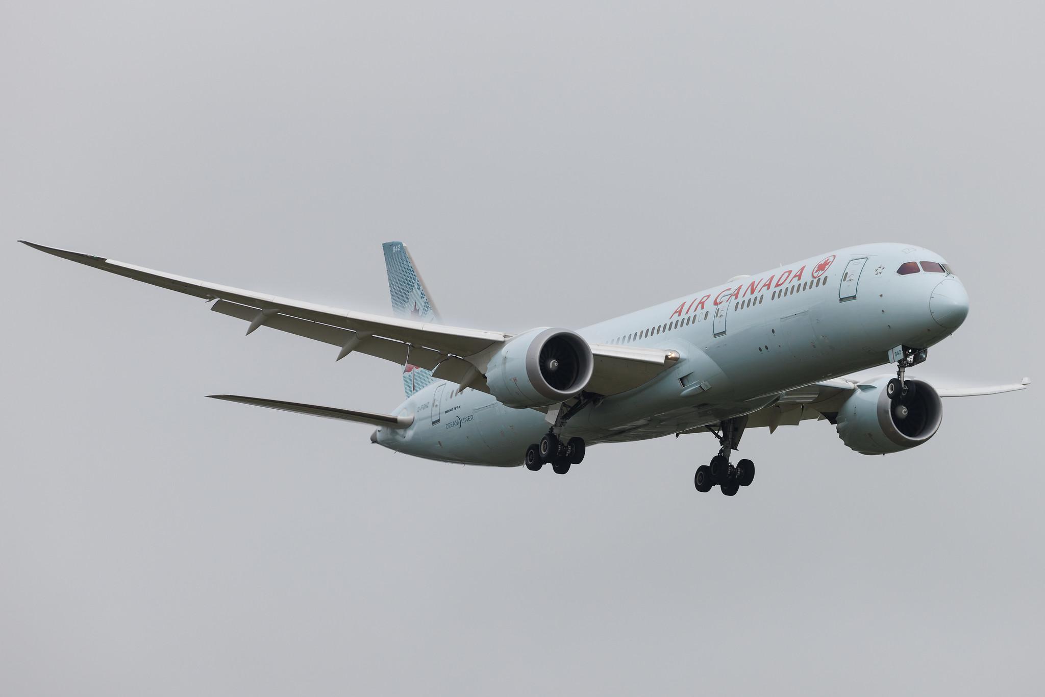 London Heathrow: Air Canada (AC / ACA) | Boeing 787-9 Dreamliner B789 | C-FGHZ | MSN 37169