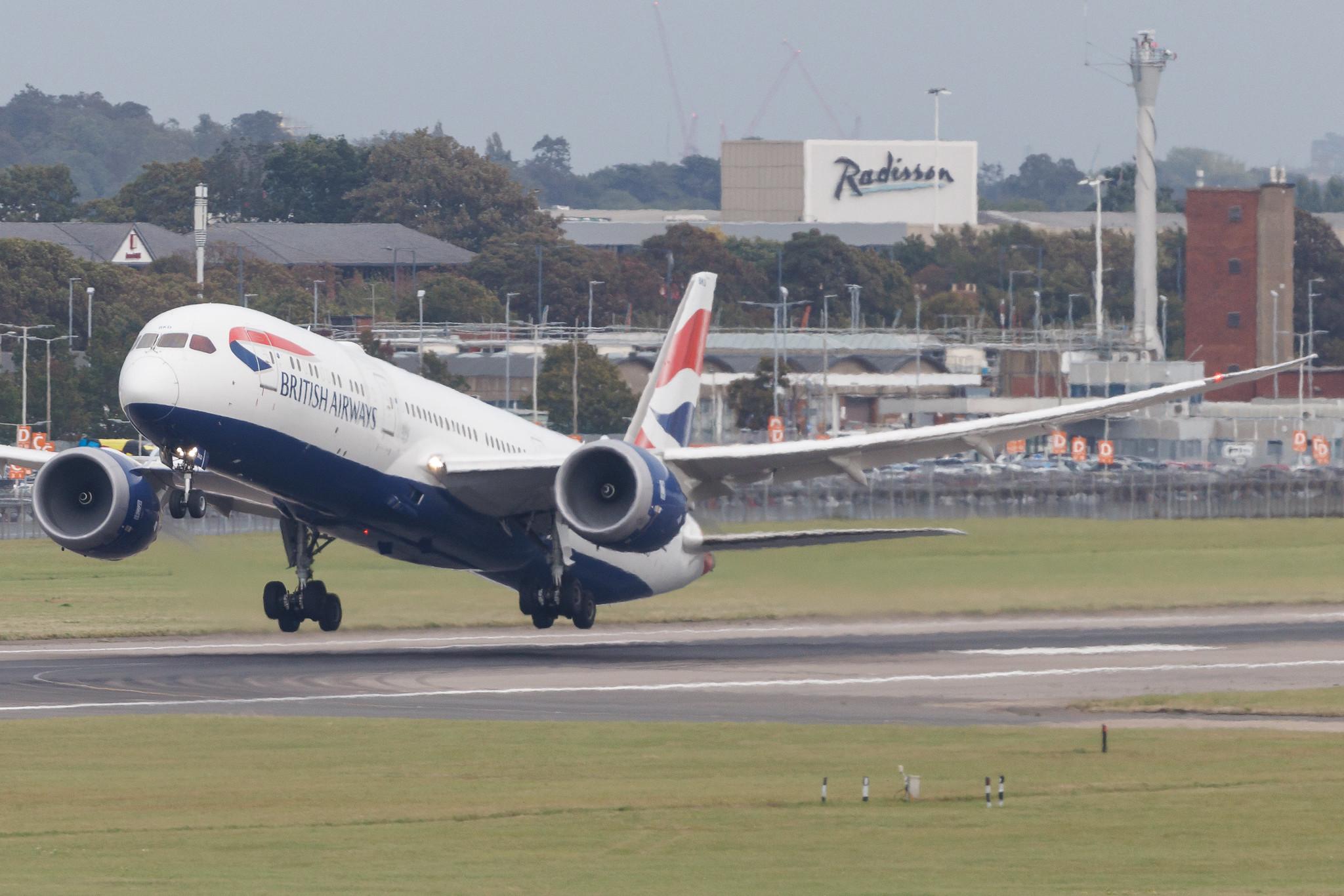 London Heathrow: British Airways (BA / BAW) | Boeing 787-9 Dreamliner B789 | G-ZBKD | MSN 38618