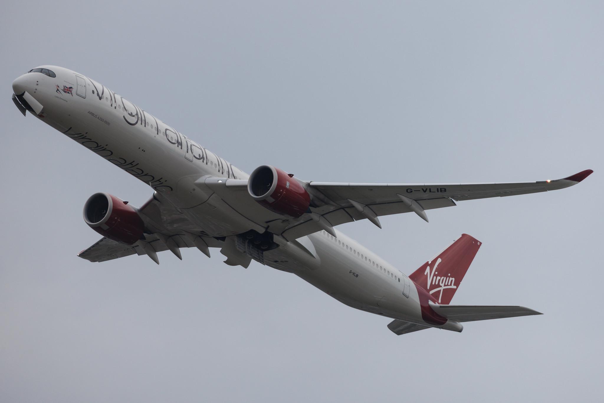London Heathrow: Virgin Atlantic (VS / VIR) | Airbus A350-1041 A35K | G-VLIB | MSN 507