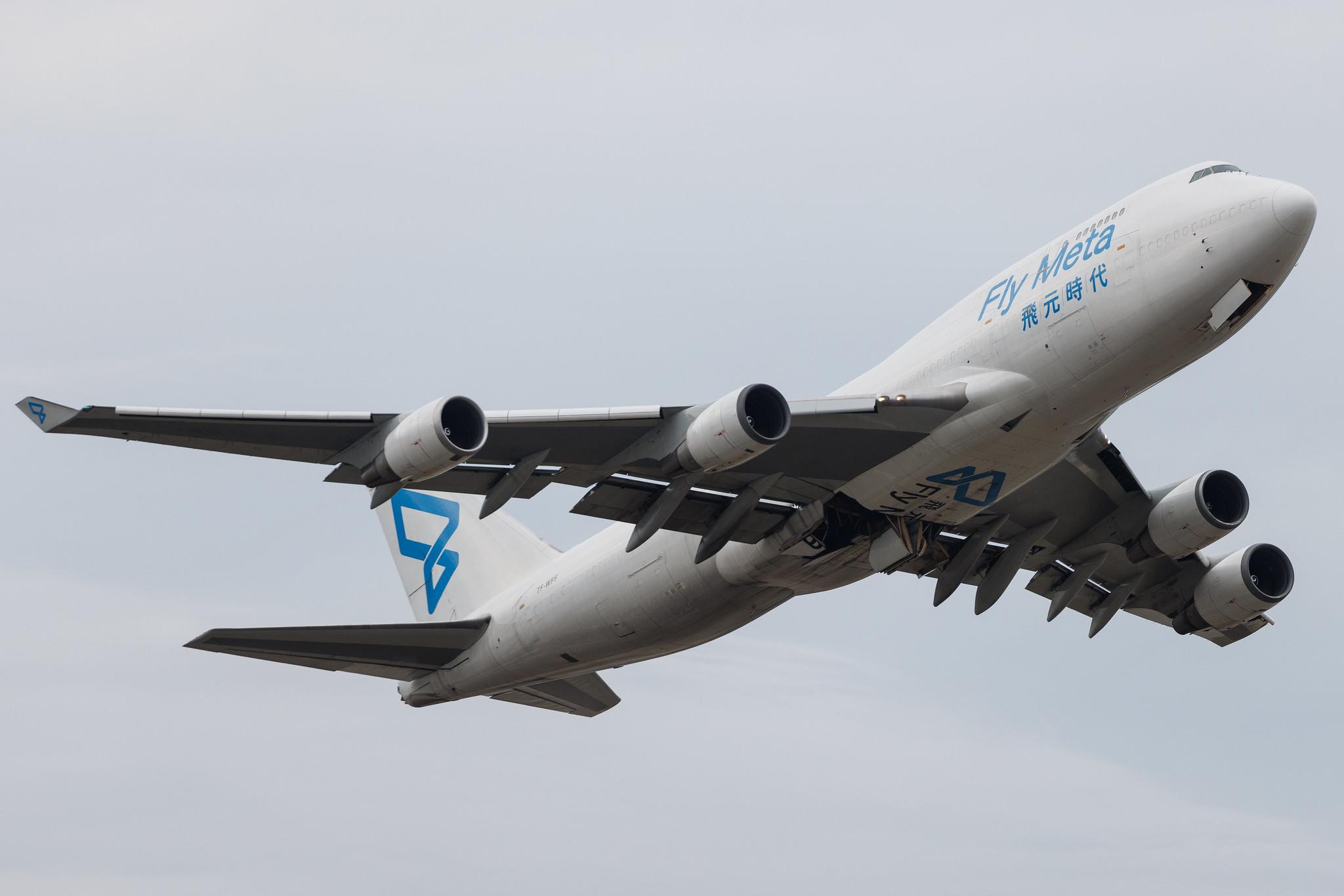 London Heathrow: Fly Meta | Boeing 747-446(BDSF) B744 | TF-WFF | MSN 26343