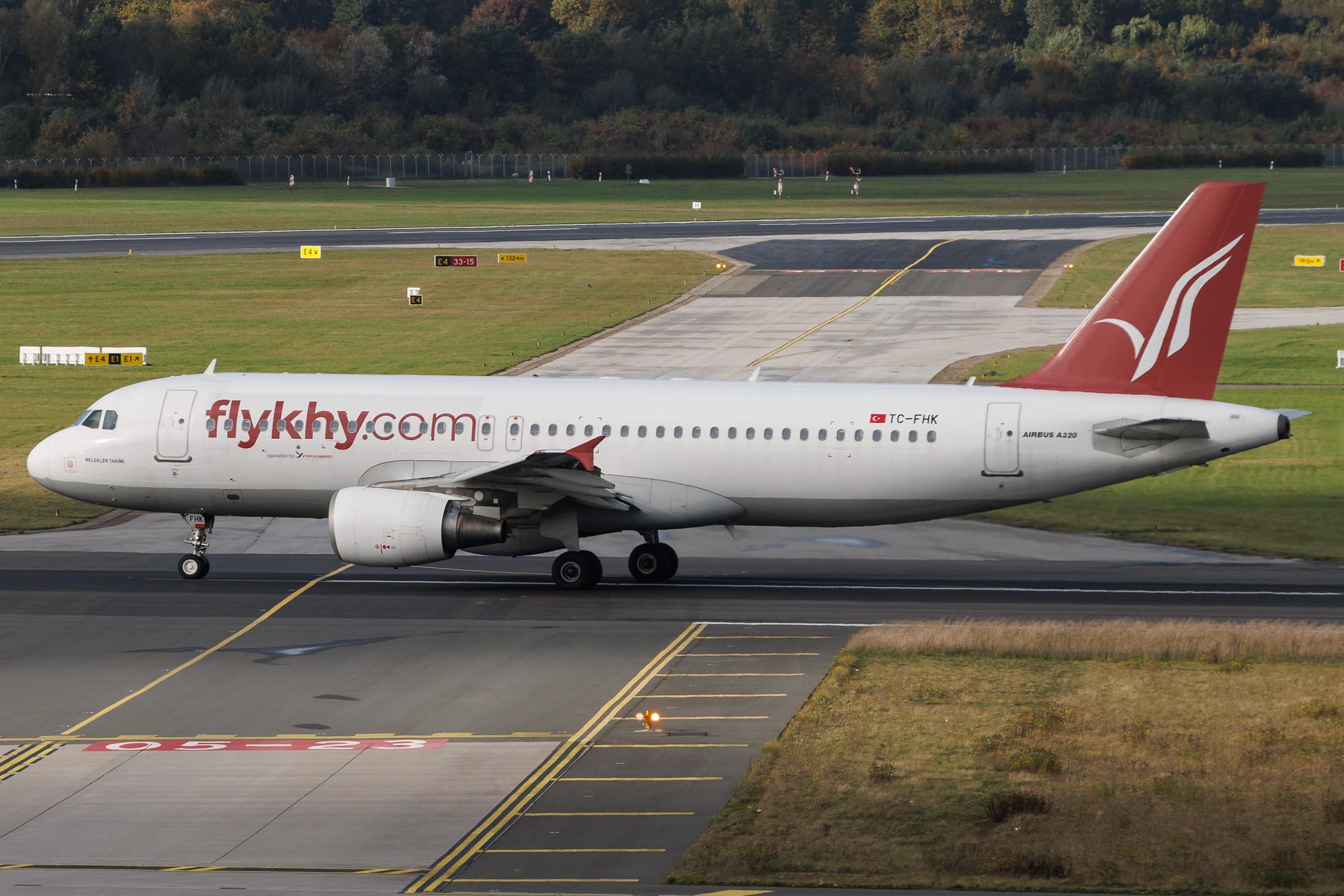 Hamburg Airport: Fly Kibris  | Operator: Freebird Airlines | Airbus A320-214 A320 | TC-FHK | MSN 04102
