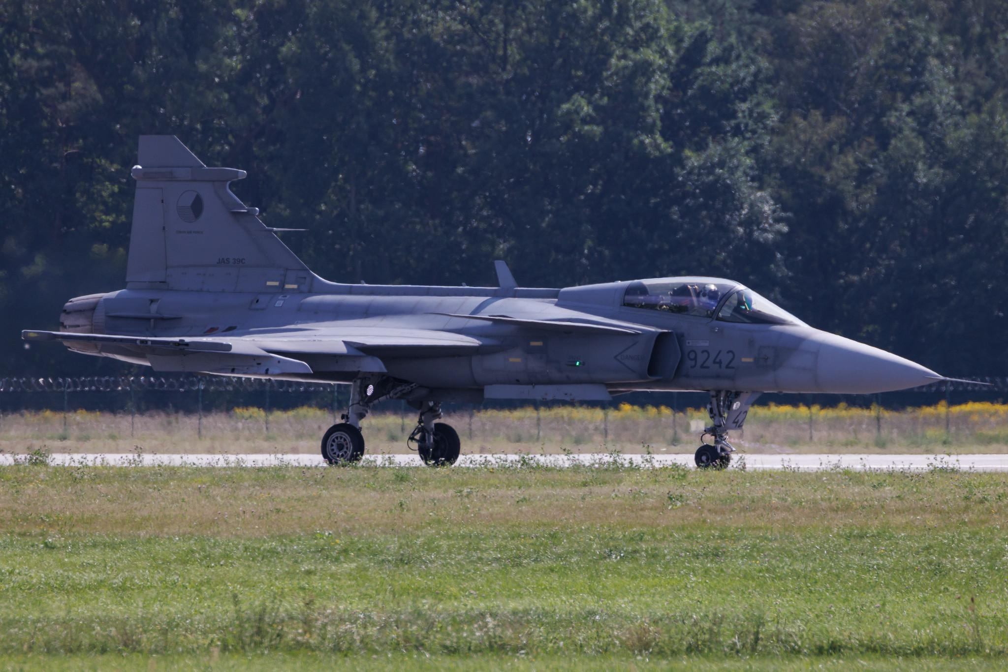AIR SHOW Radom: Czech Air Force (/ CEF) | Saab JAS 39 Gripen | 9242 | MSN 39-242