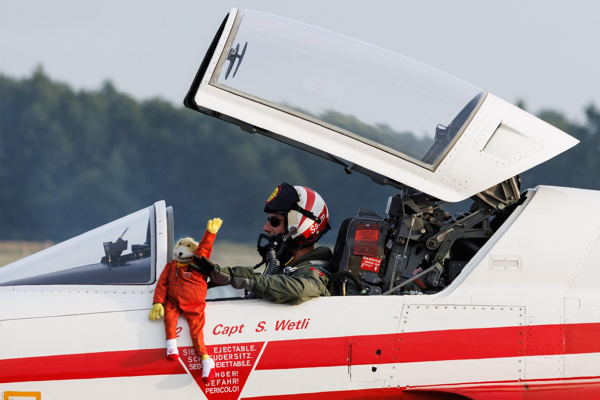 AIR SHOW Radom: Swiss Air Force (/ SUI) | Northrop F-5E Tiger II | J-3087 | MSN L1087