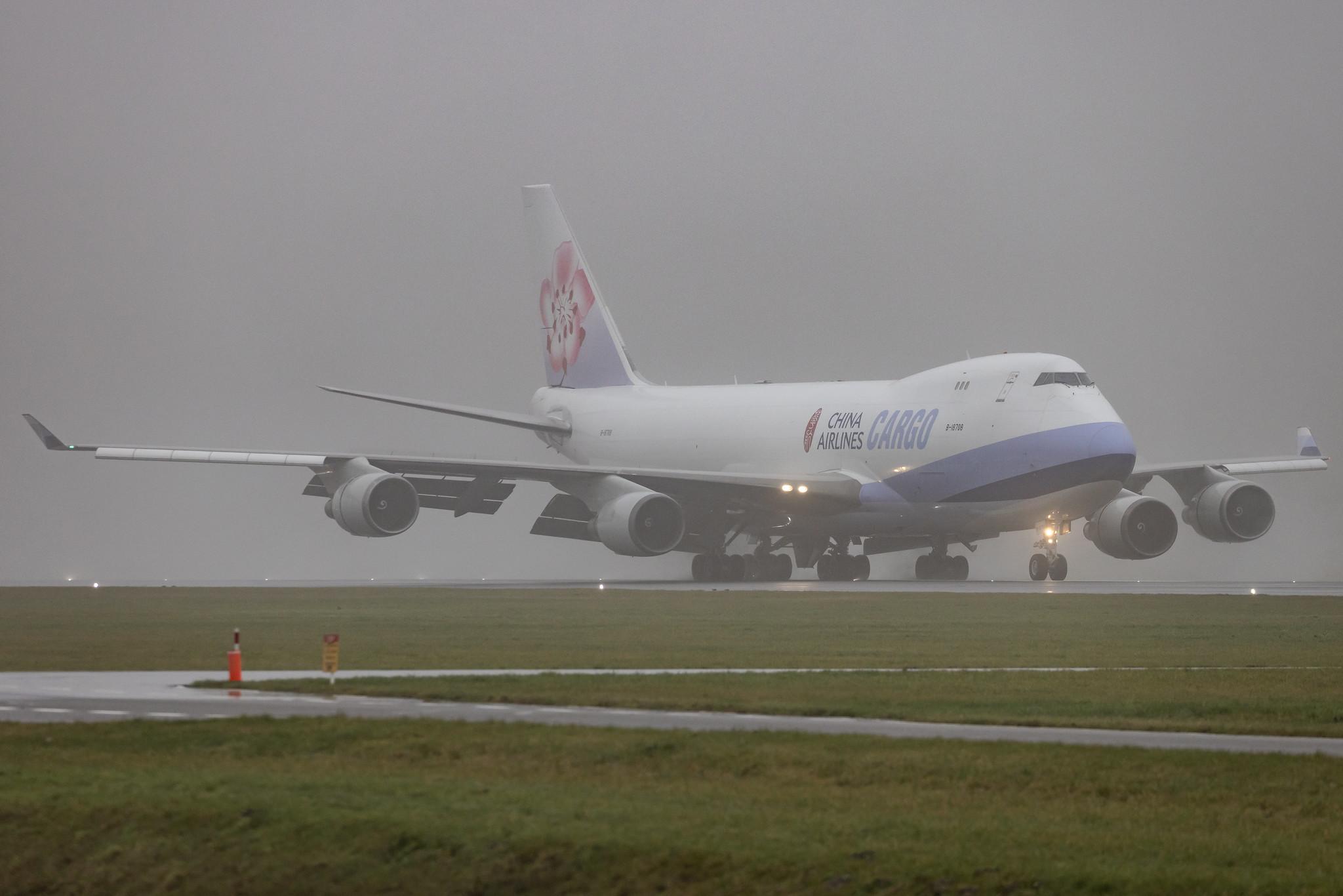 Amsterdam Schiphol: China Airlines Cargo (CI / CAL) | Operator: China Airlines |  Boeing 747-409(F) B744 | B-18708 | MSN 30765