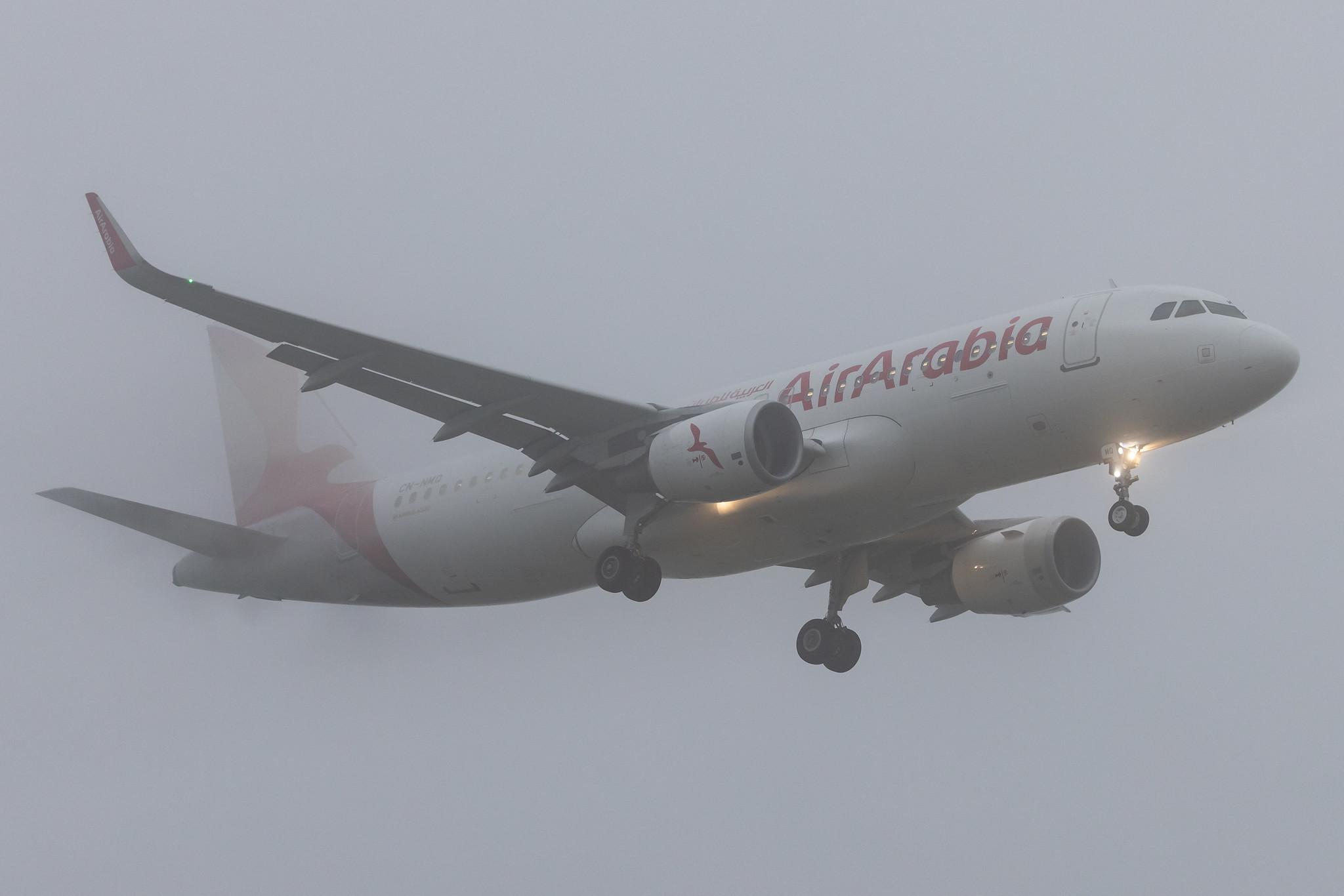 Amsterdam Schiphol: Air Arabia (G9 / ABY) | Operator: Air Arabia Maroc | Airbus A320-214 A320 | CN-NMQ | MSN 05984