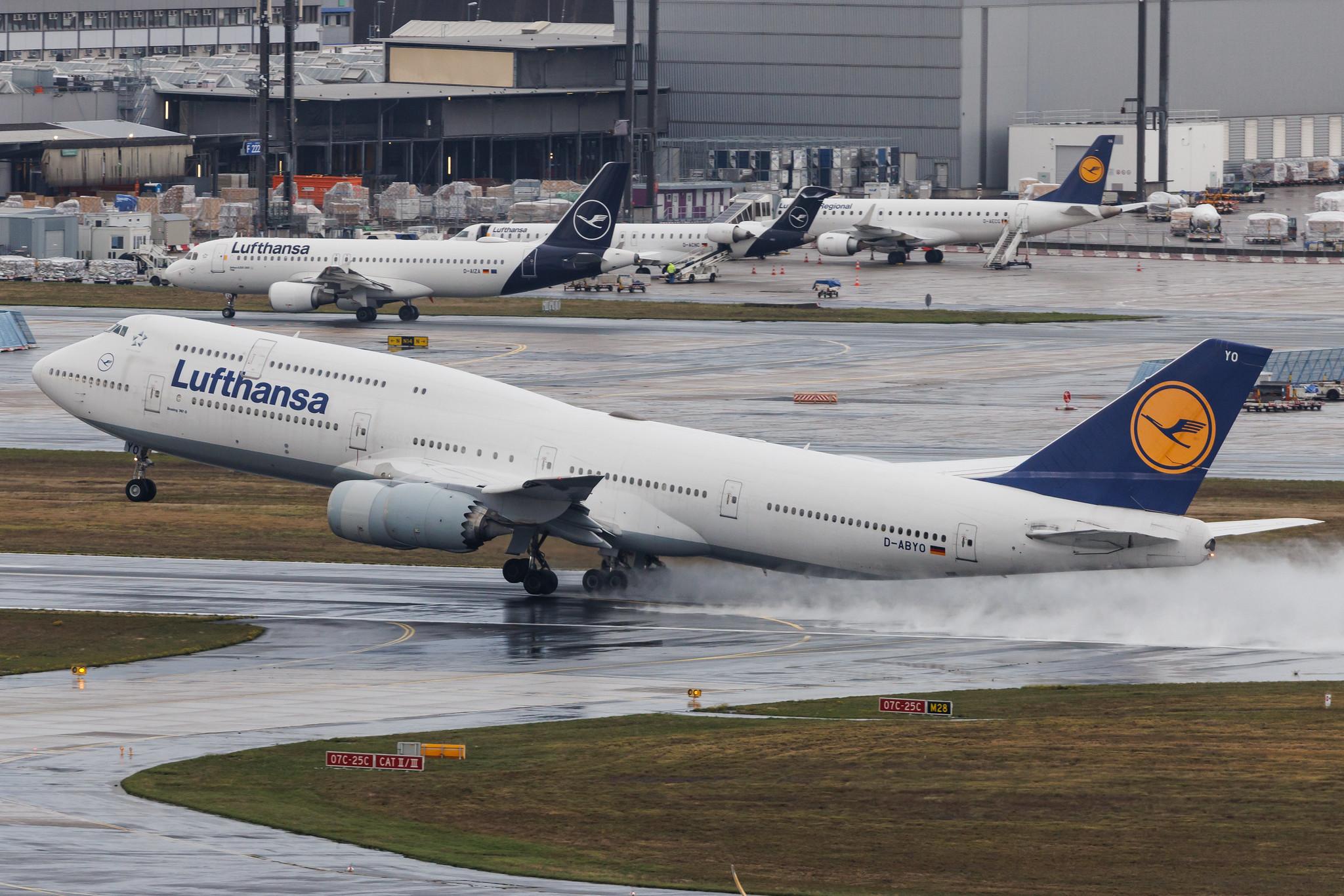 Frankfurt Airport: Lufthansa (LH / DLH) | Boeing 747-830 B748 | D-ABYO | MSN 37841