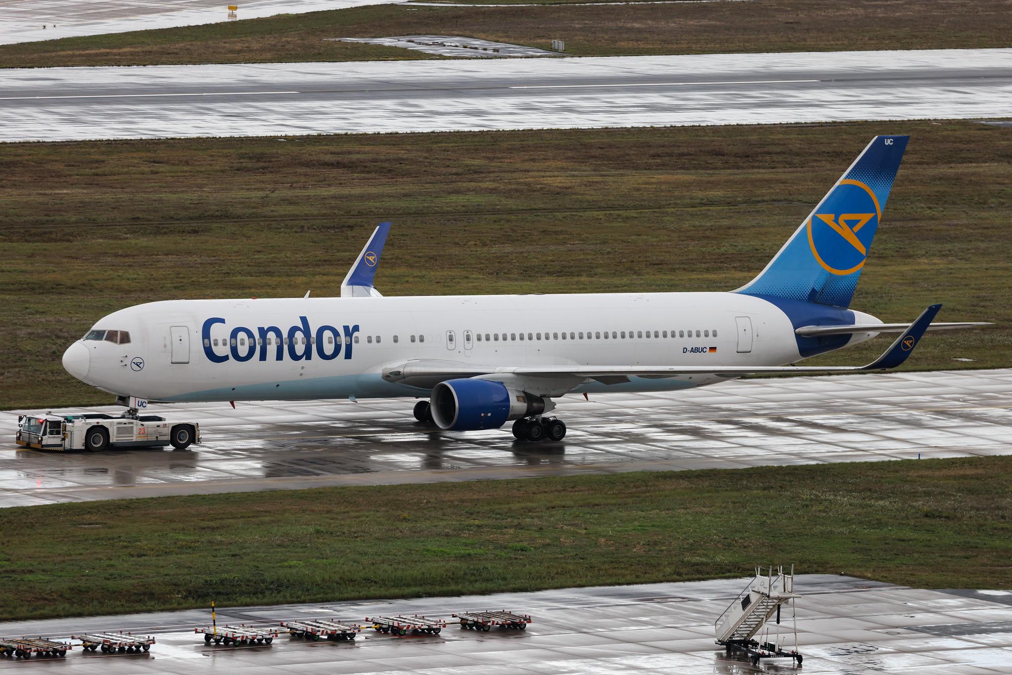 Frankfurt Airport: Condor (DE / CFG) | Boeing 767-330(ER) B763 | D-ABUC | MSN 26992