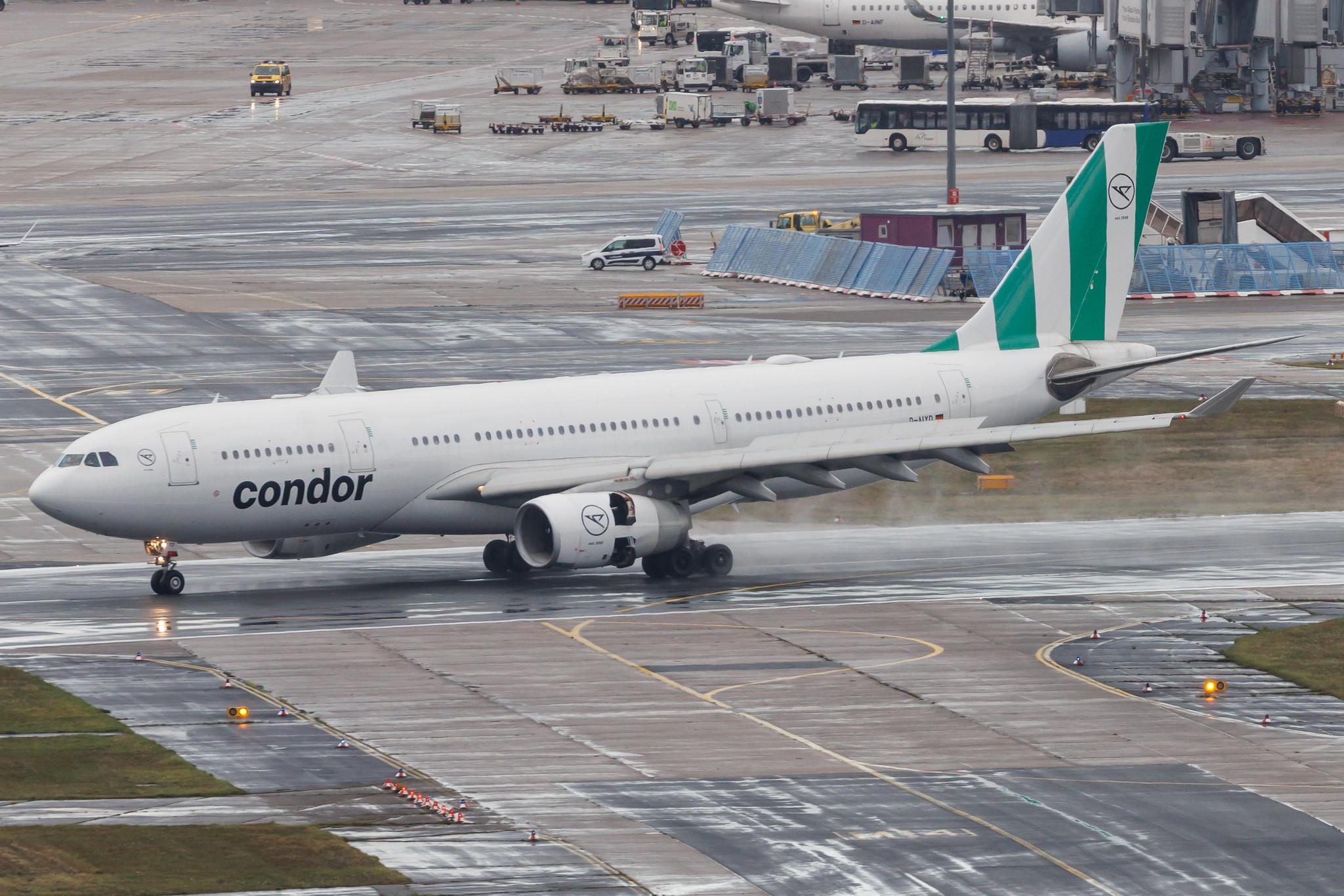 Frankfurt Airport: Condor (DE / CFG) | Airbus A330-243 A332 | D-AIYD | MSN 991