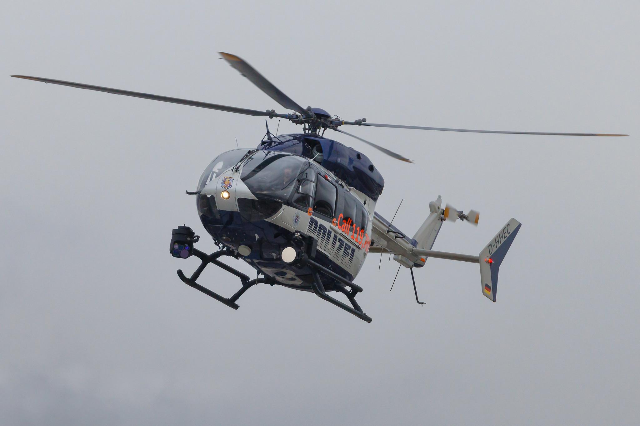 Frankfurt Airport: Polizei Hessen | Airbus Helicopters H145 EC45 | D-HHEC | MSN 9081
