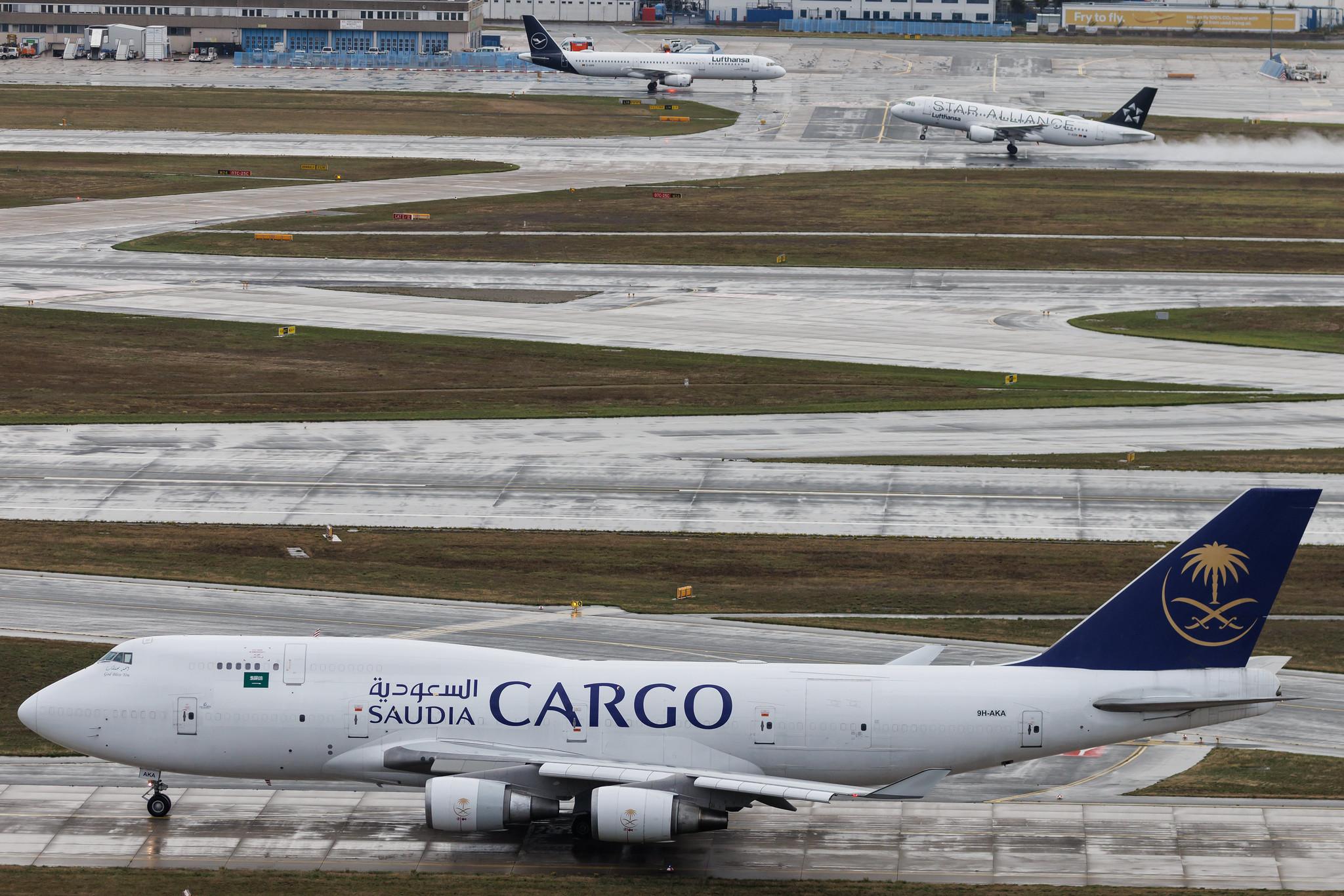 Frankfurt Airport: Saudia Cargo (SV / SVA) | Operator: Air Atlanta Europe | Boeing 747-45E(BDSF) B744 | 9H-AKA | MSN 27899