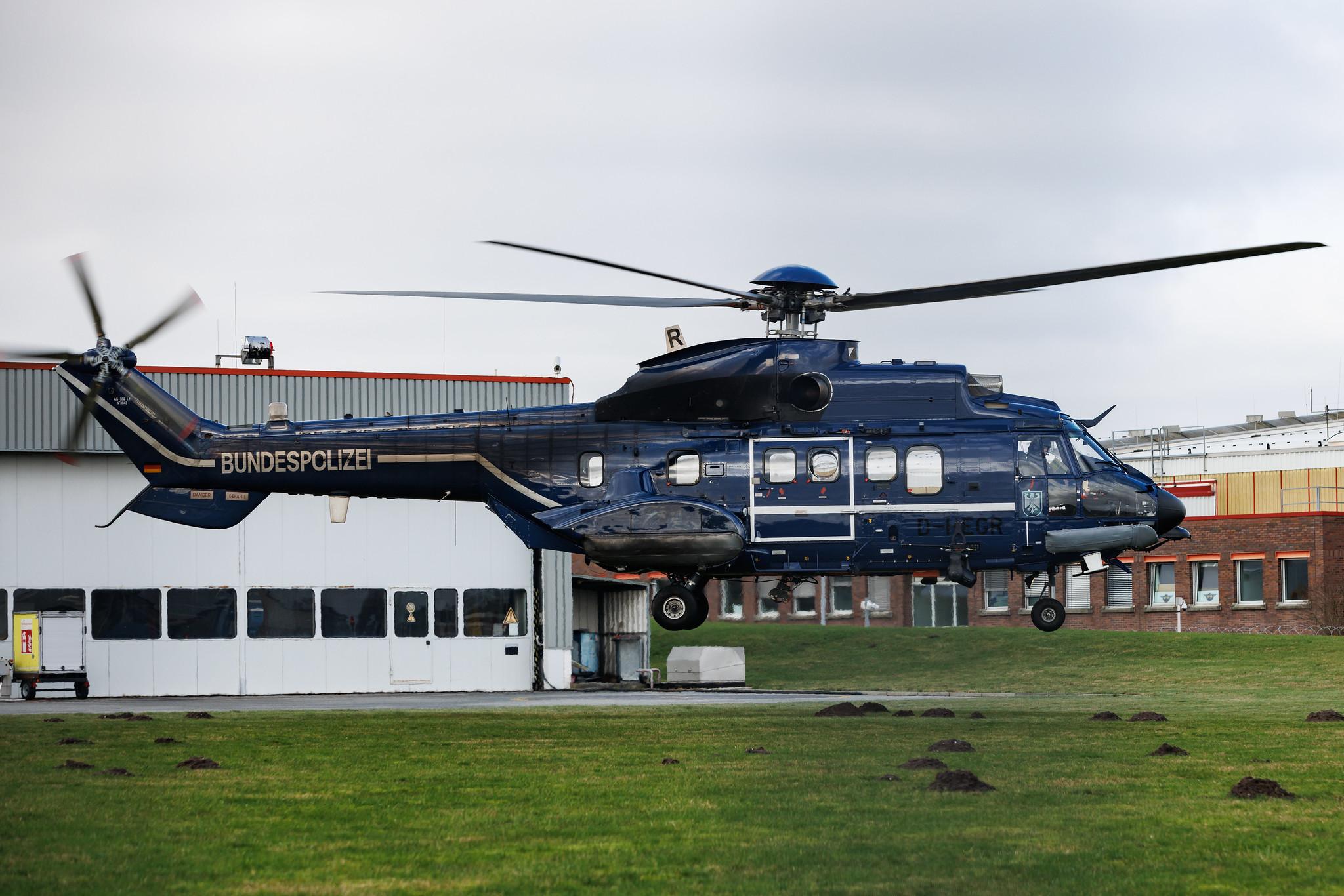 Hamburg Airport: Bundespolizei  | Airbus Helicopters H215 AS32 | D-HEGR | MSN 3043
