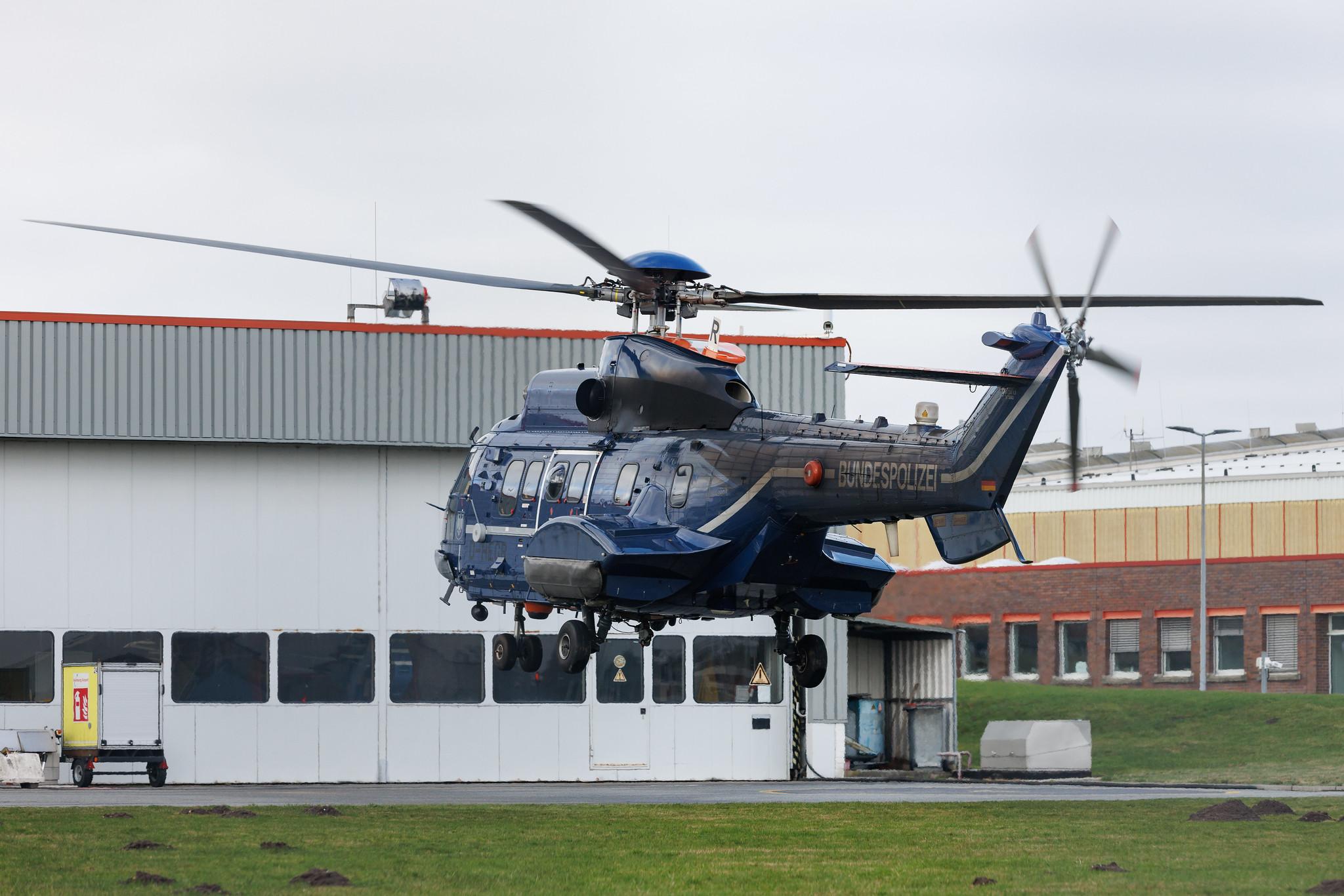 Hamburg Airport: Bundespolizei  | Airbus Helicopters H215 AS32 | D-HEGR | MSN 3043