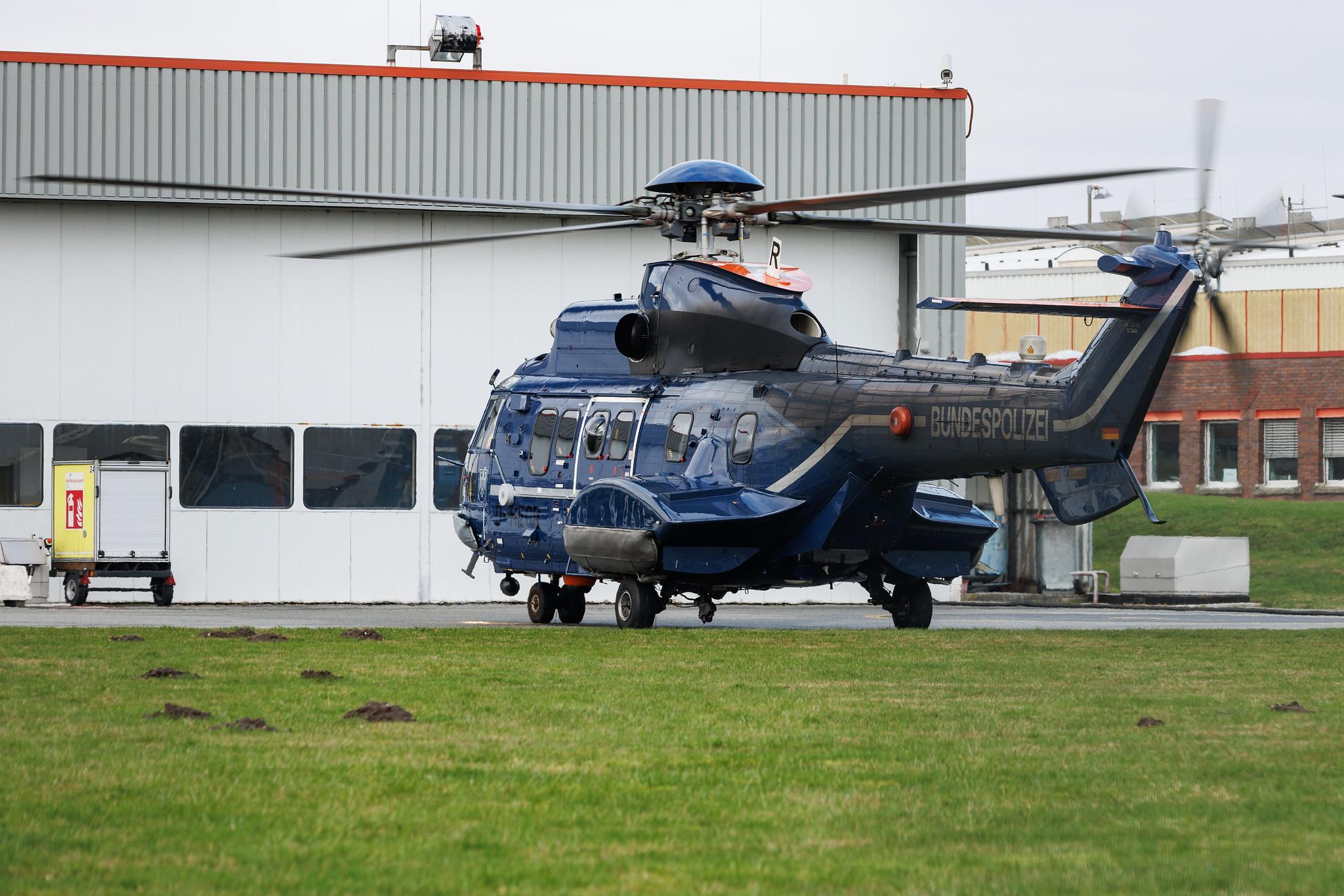 Hamburg Airport: Bundespolizei  | Airbus Helicopters H215 AS32 | D-HEGR | MSN 3043