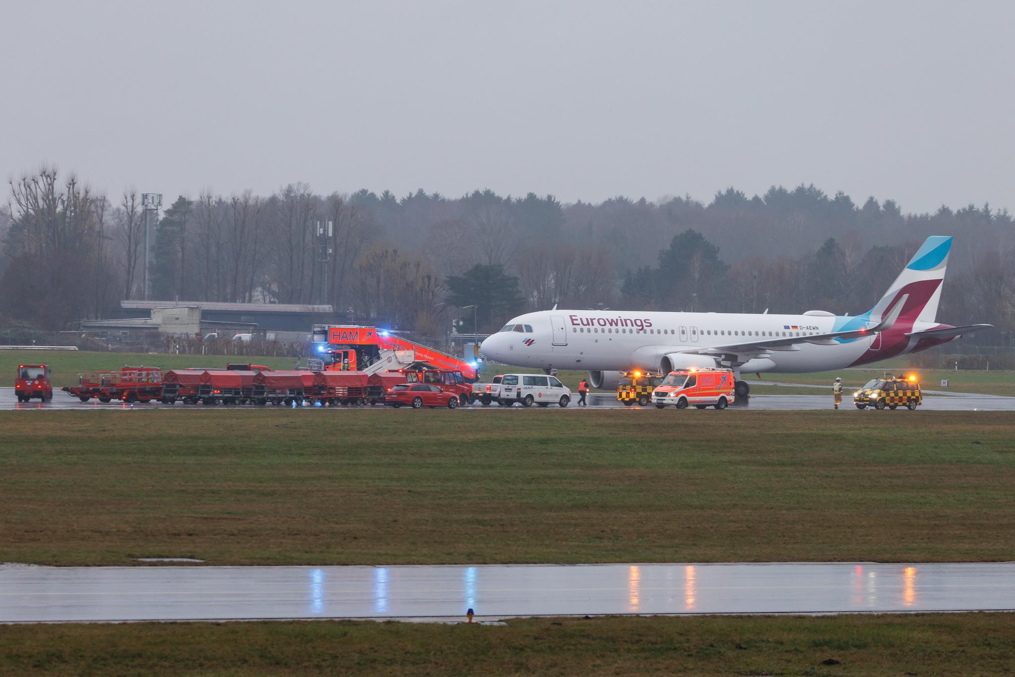 Hamburg Airport: Eurowings (EW / EWG) | Airbus A320-214 A320 | D-AEWN | MSN 7393