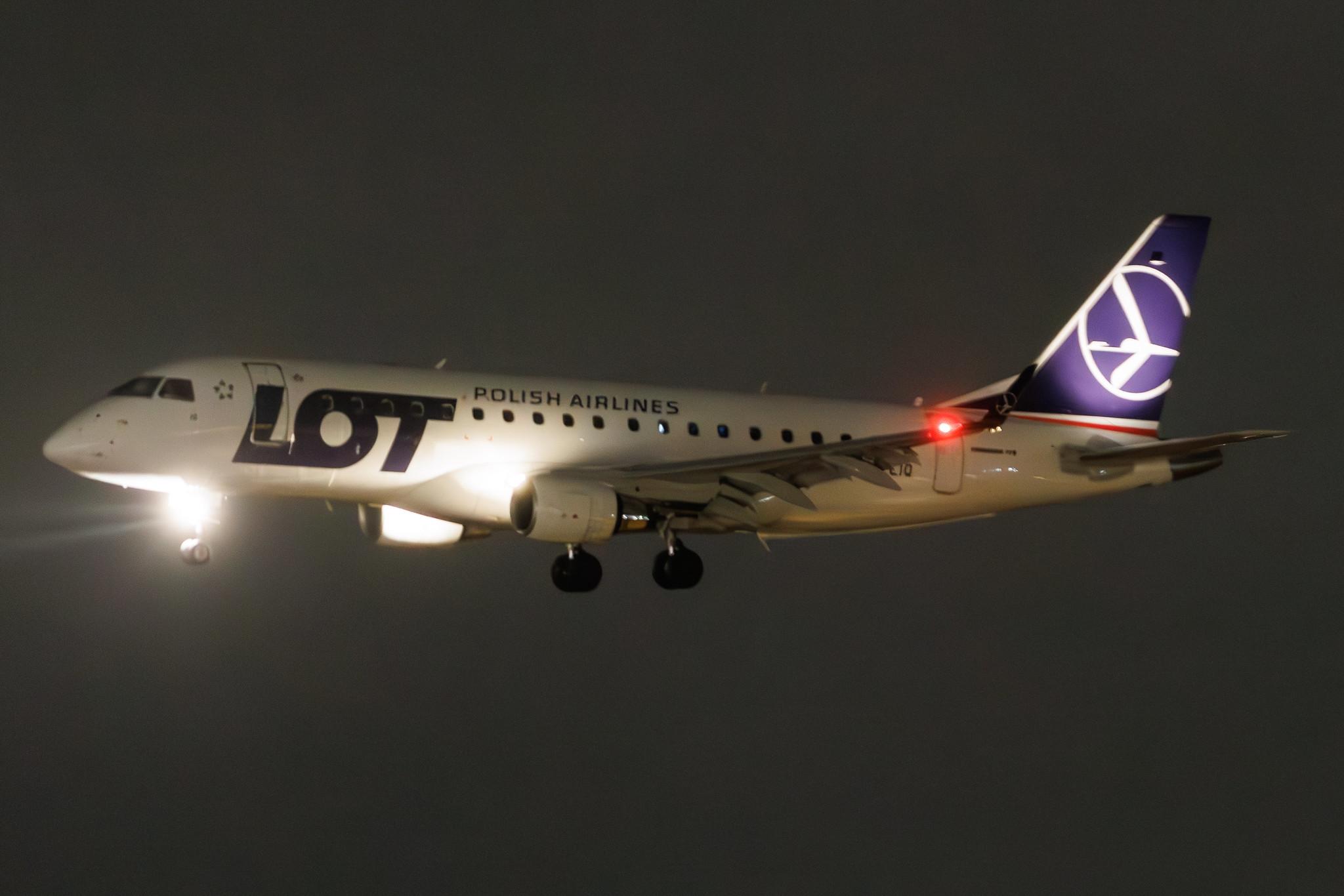 Hamburg Airport: LOT (LO / LOT) | Embraer E175STD E75S | SP-LIQ | MSN 17000335