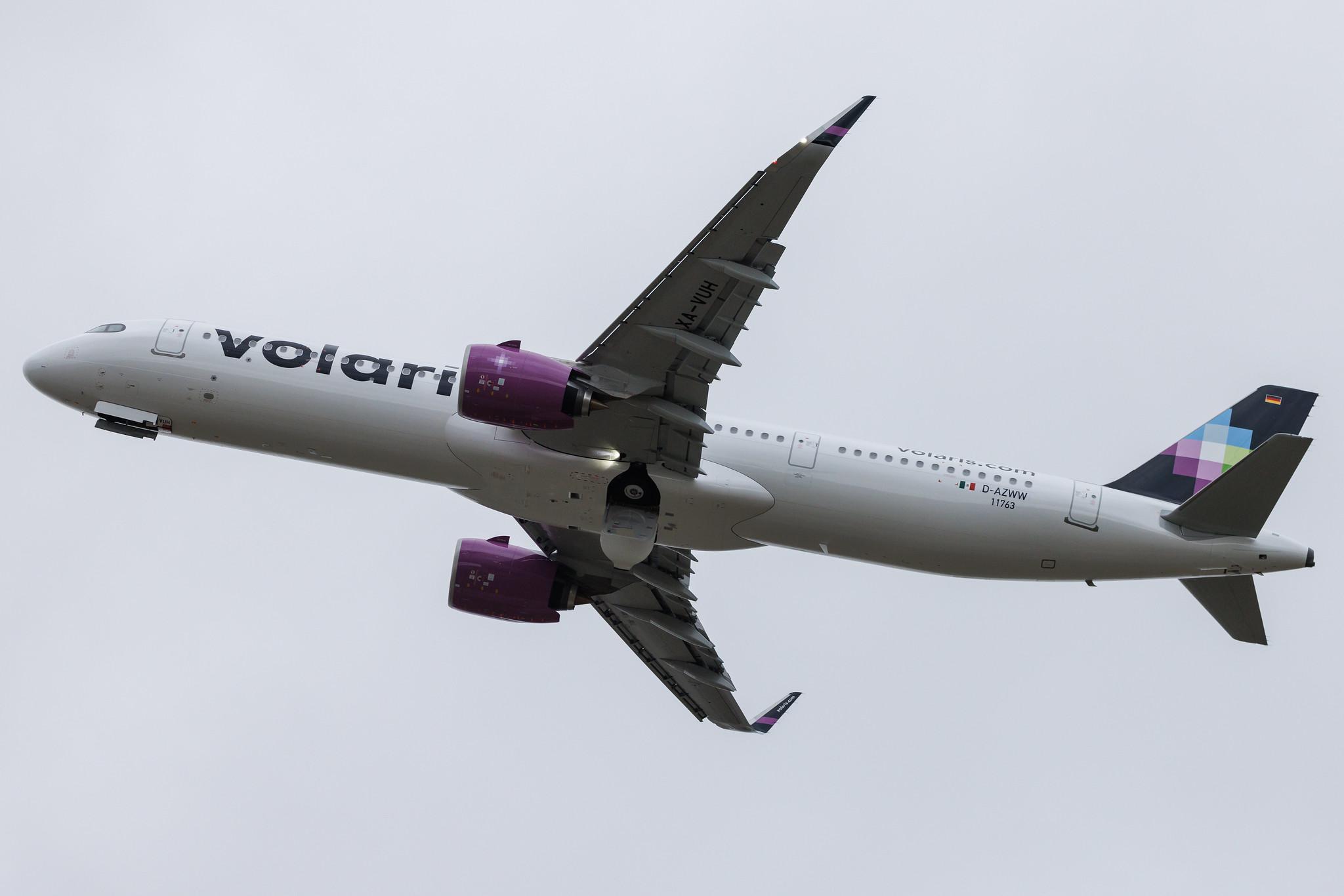 Hamburg Finkenwerder: Volaris (Y4 / VOI) | Airbus A321-271NX A21N | D-AZWW | XA-VUH | MSN 11763