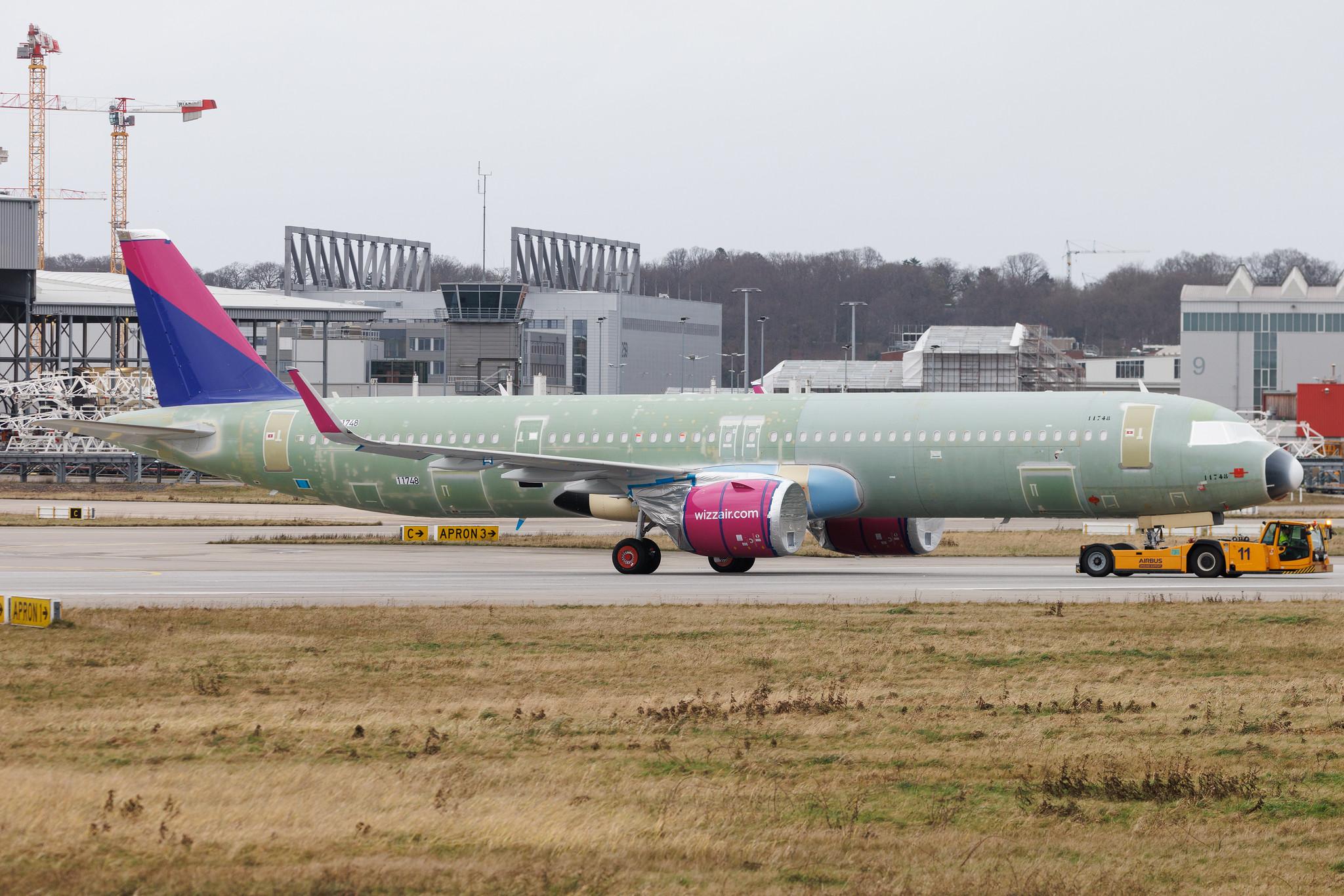 Hamburg Finkenwerder: Wizz Air Malta | Airbus A321-271NX A21N | D-AVYA | 9H-WNB | MSN 11748