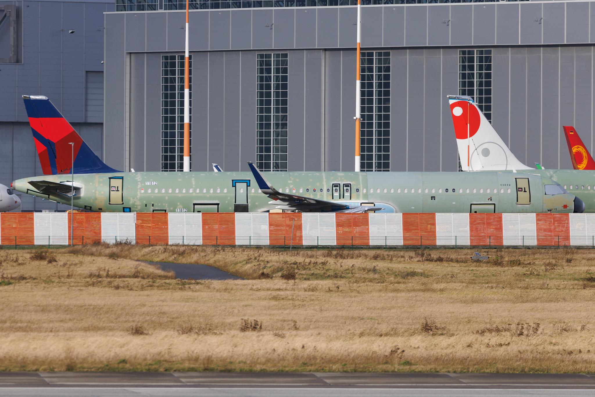 Hamburg Finkenwerder: Delta Air Lines (DL / DAL) | Airbus A321-271NX A21N | D-AZWT | N578DT | MSN 11812