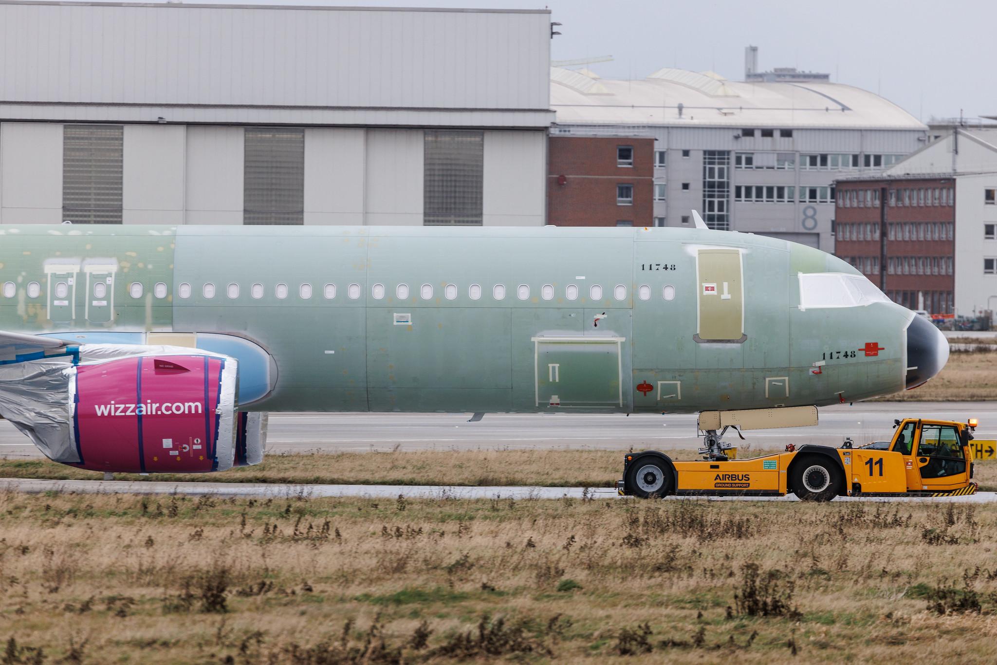 Hamburg Finkenwerder: Wizz Air Malta | Airbus A321-271NX A21N | D-AVYA | 9H-WNB | MSN 11748