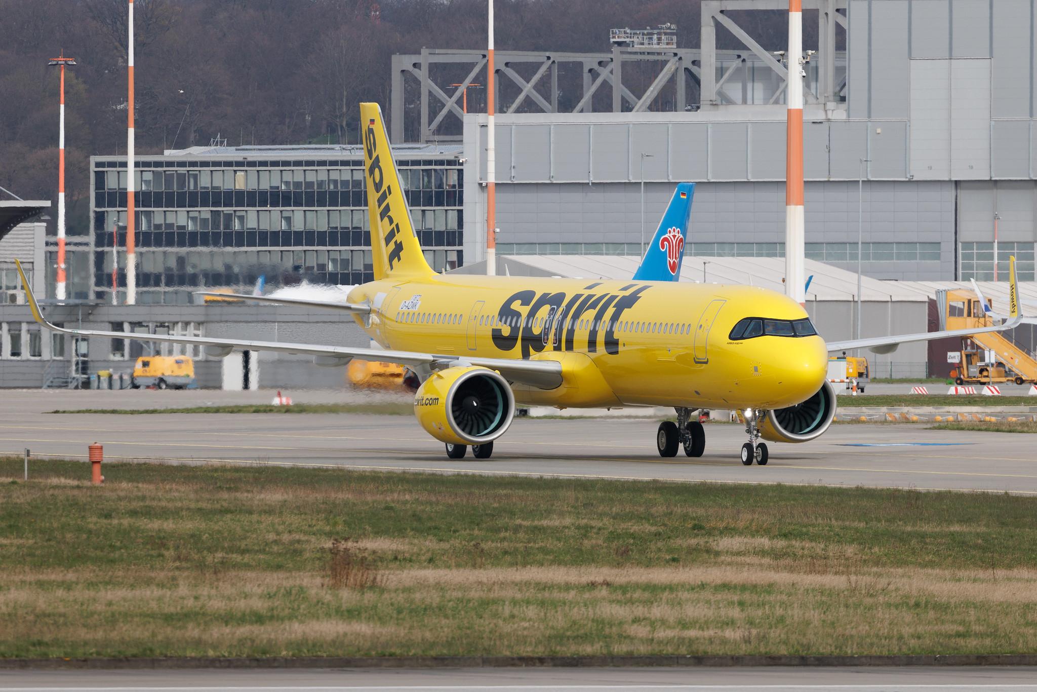 Hamburg Finkenwerder: Spirit Airlines (NK / NKS) | Airbus A321-271NX A21N | D-AZWK | MSN 11872
