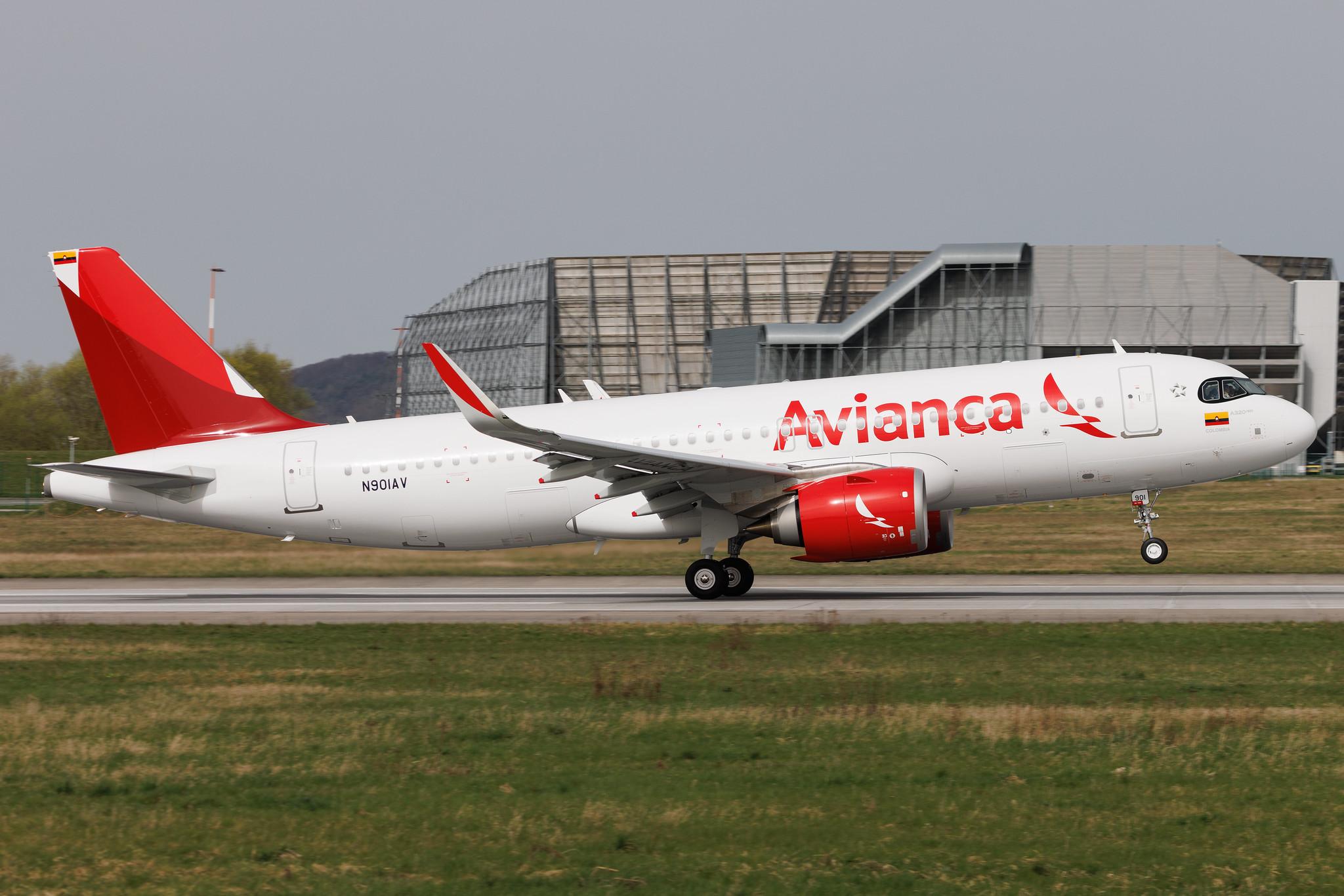 Hamburg Finkenwerder: Avianca (AV / AVA) | Airbus A320-251N A20N | N901AV | MSN 11912