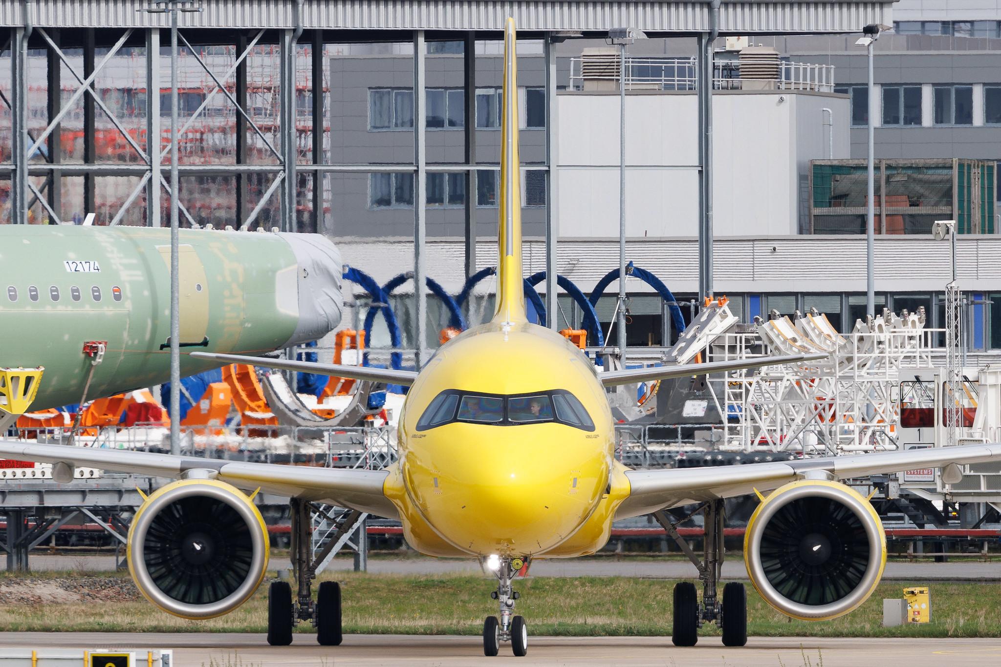 Hamburg Finkenwerder: Spirit Airlines (NK / NKS) | Airbus A321-271NX A21N | D-AZWK | MSN 11872