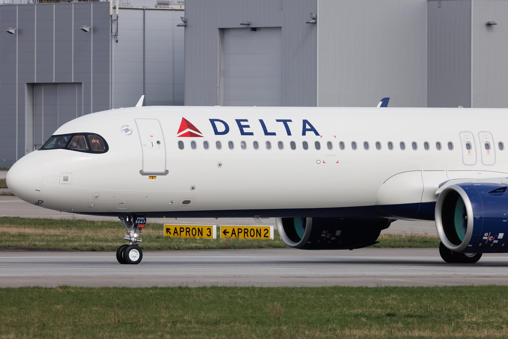 Hamburg Finkenwerder: Delta Air Lines (DL / DAL) | Airbus A321-271NX A21N | N547DE | MSN 11595