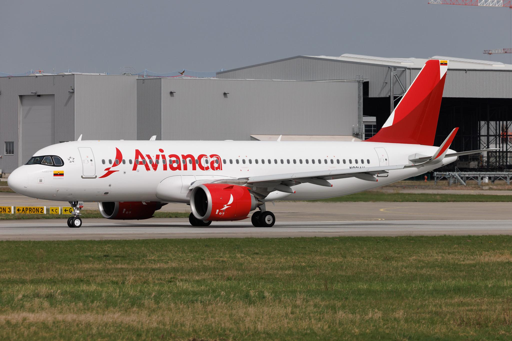 Hamburg Finkenwerder: Avianca (AV / AVA) | Airbus A320-251N A20N | N901AV | MSN 11912