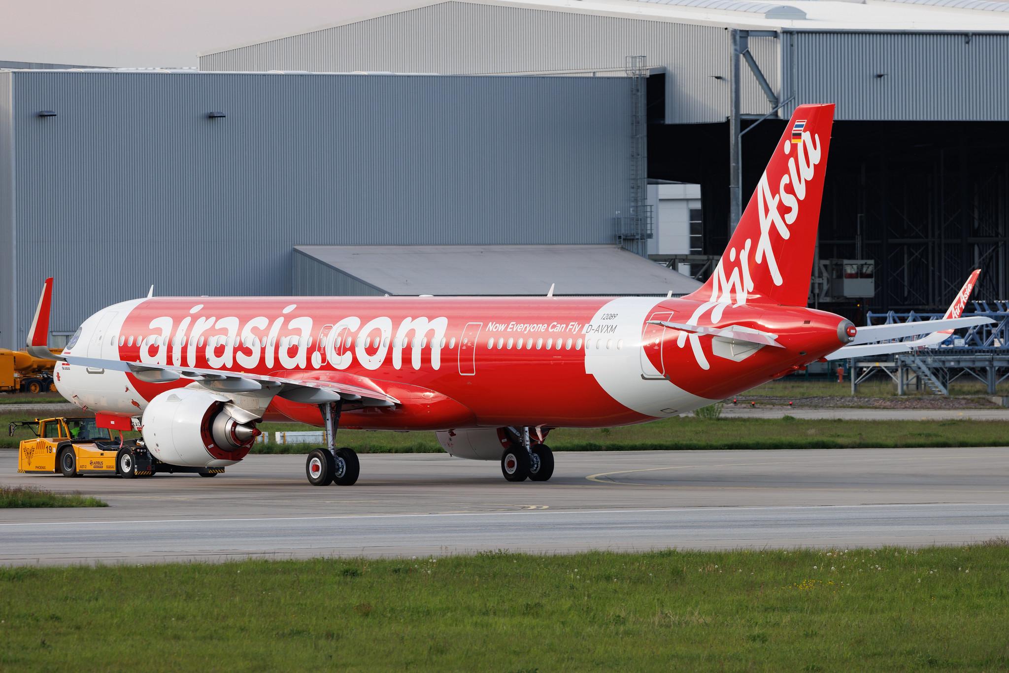Hamburg Finkenwerder: AirAsia (AK / AXM) | Airbus A321-251NX A21N | D-AVXM | HS-EAC | MSN 12089