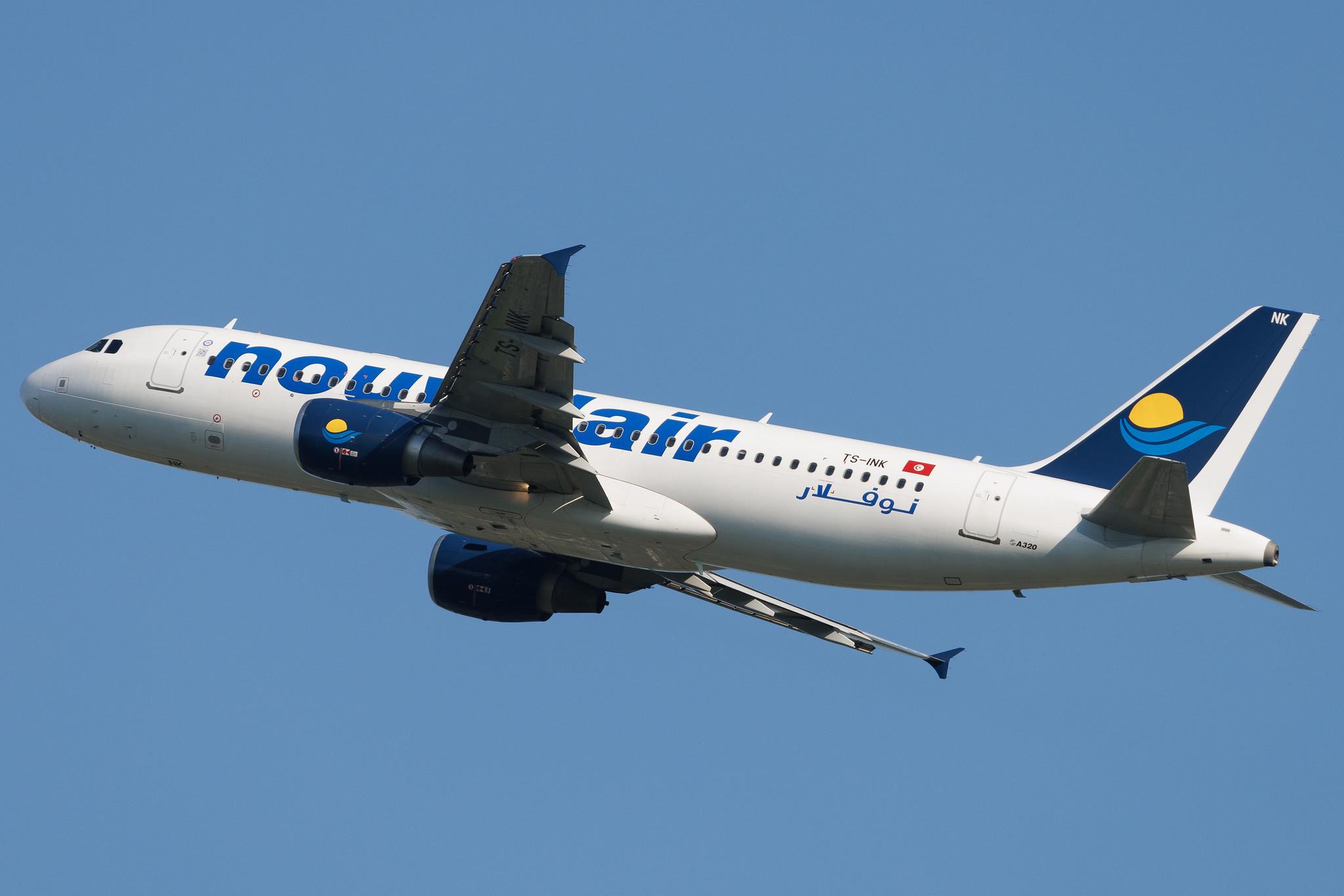Hamburg Airport: Nouvelair (BJ / LBT) | Operator: Nouvelair Tunisie | Airbus A320-214 A320 | TS-INK | MSN 04564