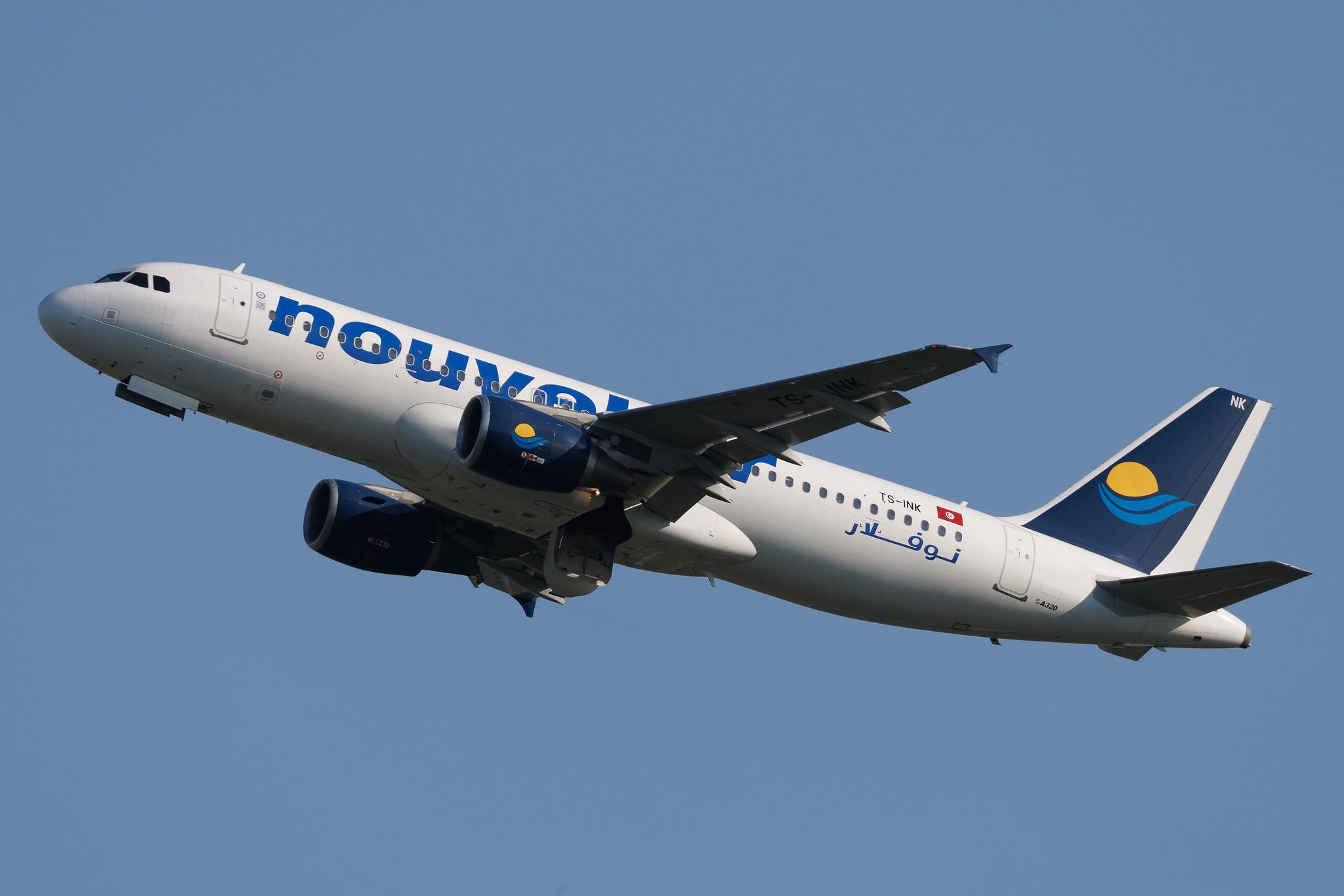 Hamburg Airport: Nouvelair (BJ / LBT) | Operator: Nouvelair Tunisie | Airbus A320-214 A320 | TS-INK | MSN 04564