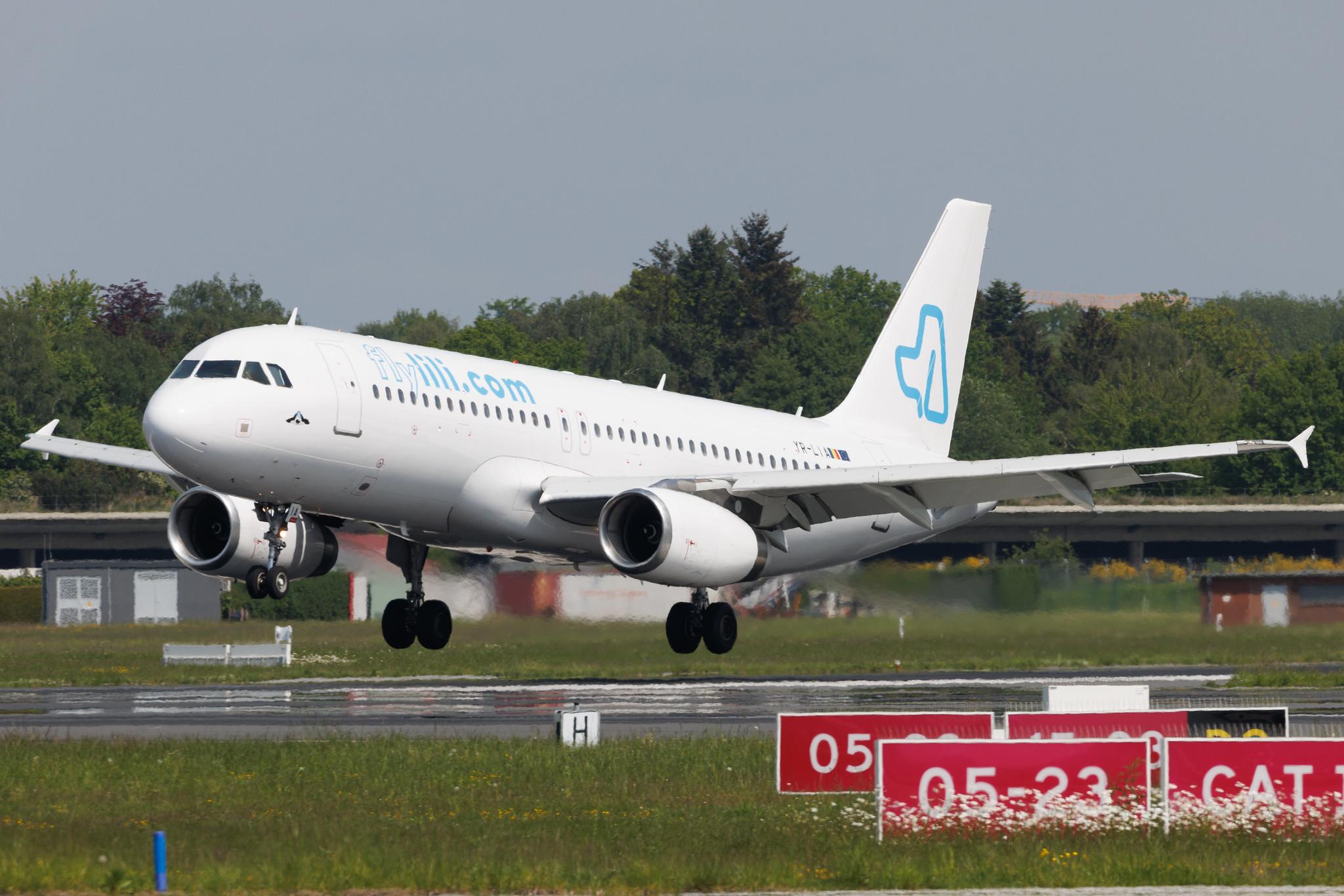 Hamburg Airport: Flylili (FL / LIL) | Airbus A320-232 A320 | YR-LIA | MSN 02422