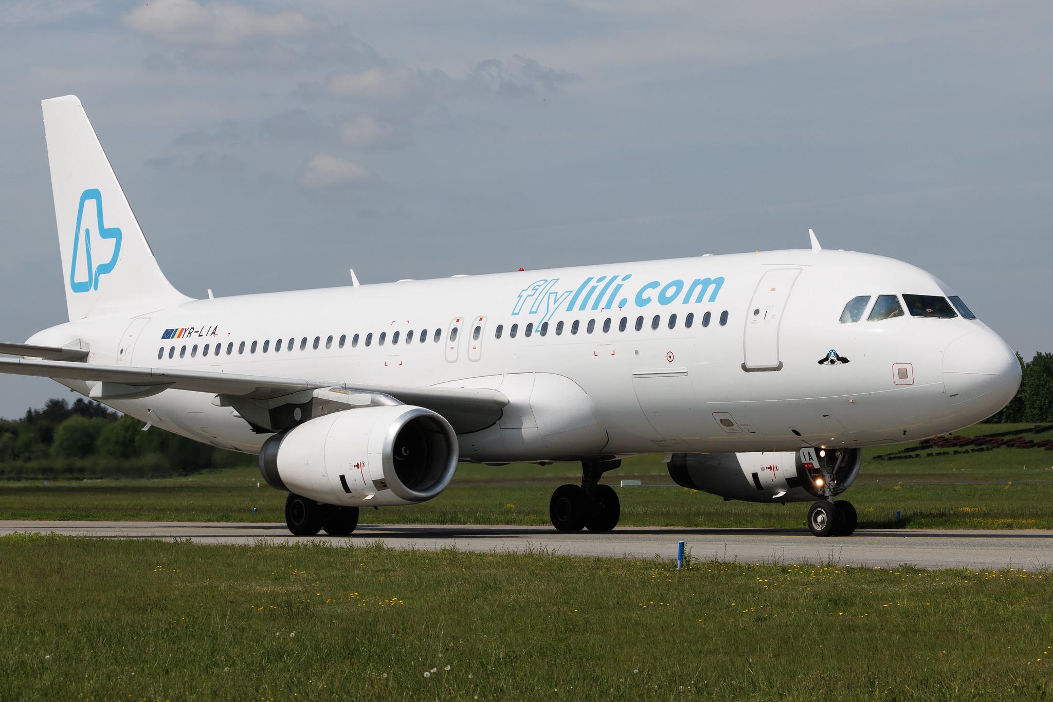Hamburg Airport: Flylili (FL / LIL) | Airbus A320-232 A320 | YR-LIA | MSN 02422