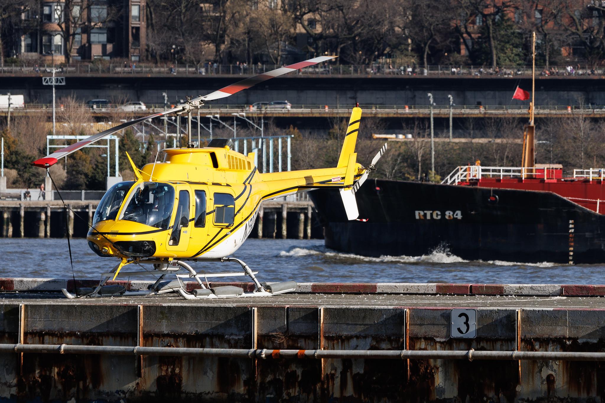 New York Downtown Manhattan Heliport: Zip Aviation | Bell 206L-4 LongRanger IV B06 | N59ZA | MSN 52348
