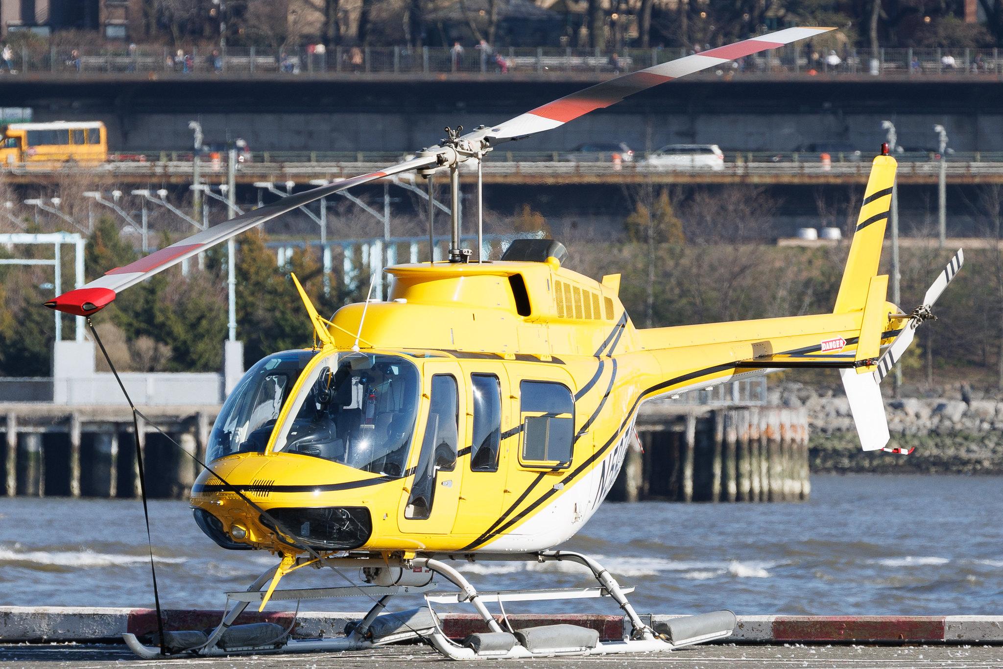 New York Downtown Manhattan Heliport: Zip Aviation | Bell 206L-4 LongRanger IV B06 | N59ZA | MSN 52348