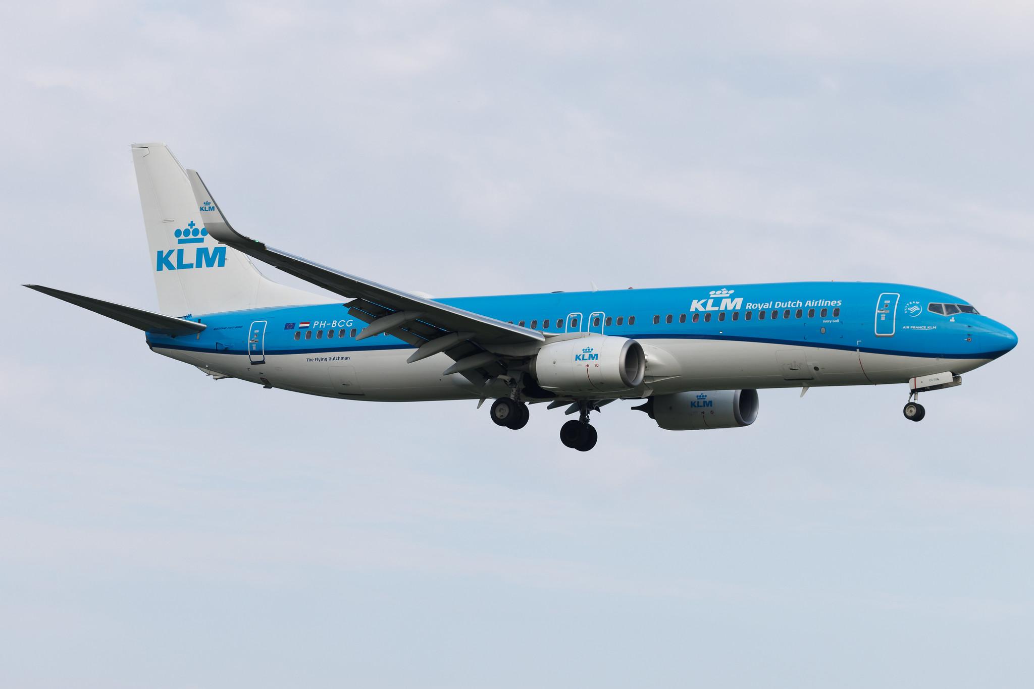 Hamburg Airport: KLM (KL / KLM) | Boeing 737-8K2 B738 | PH-BCG | MSN 62578