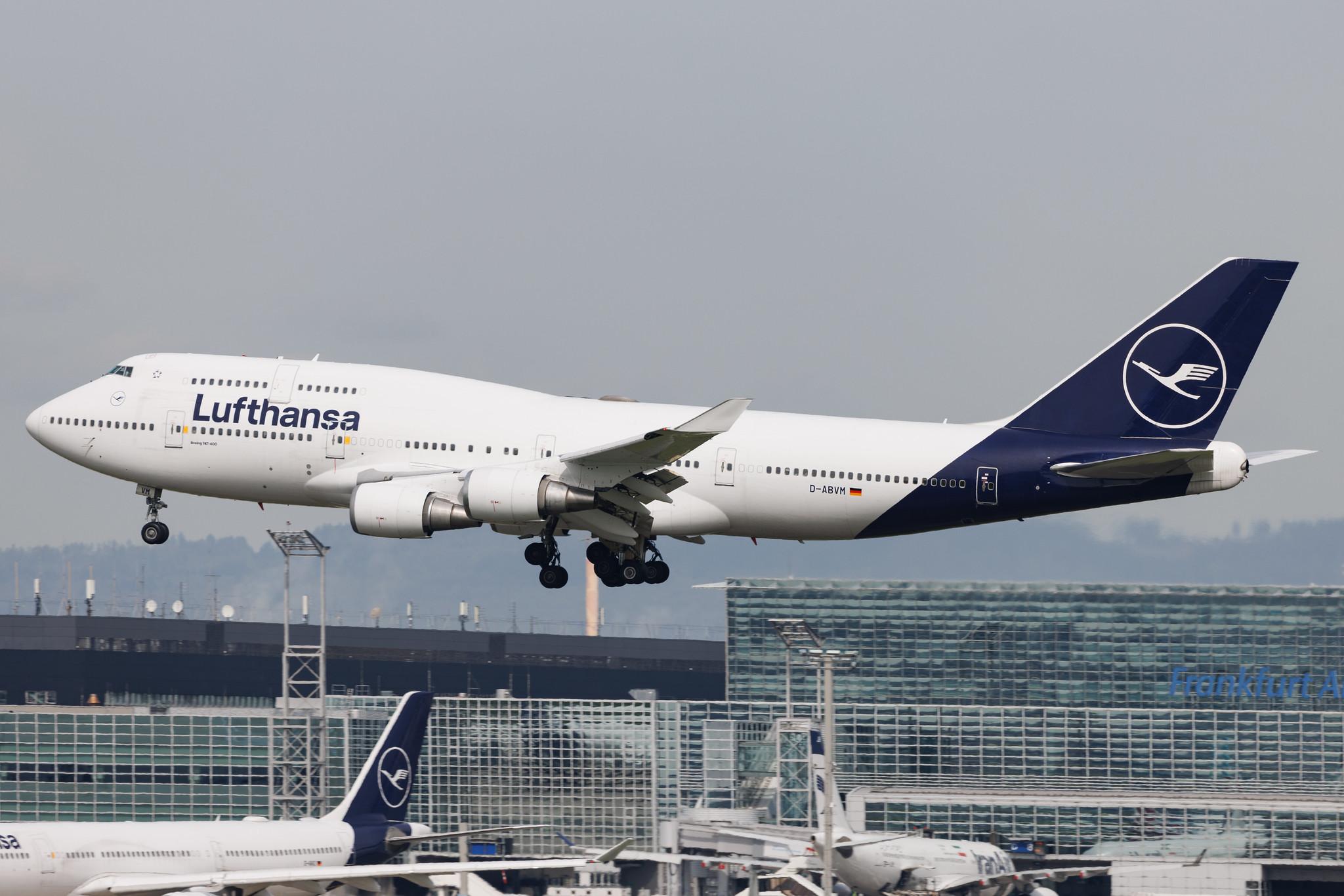 Frankfurt Airport: Lufthansa (LH / DLH) | Boeing 747-430 B744 | D-ABVM | MSN 29101