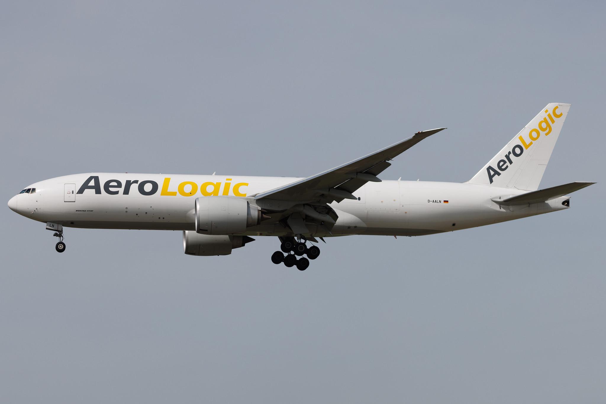 Frankfurt Airport: AeroLogic (3S / BOX) | Boeing 777-F B77L | D-AALN | MSN 66632