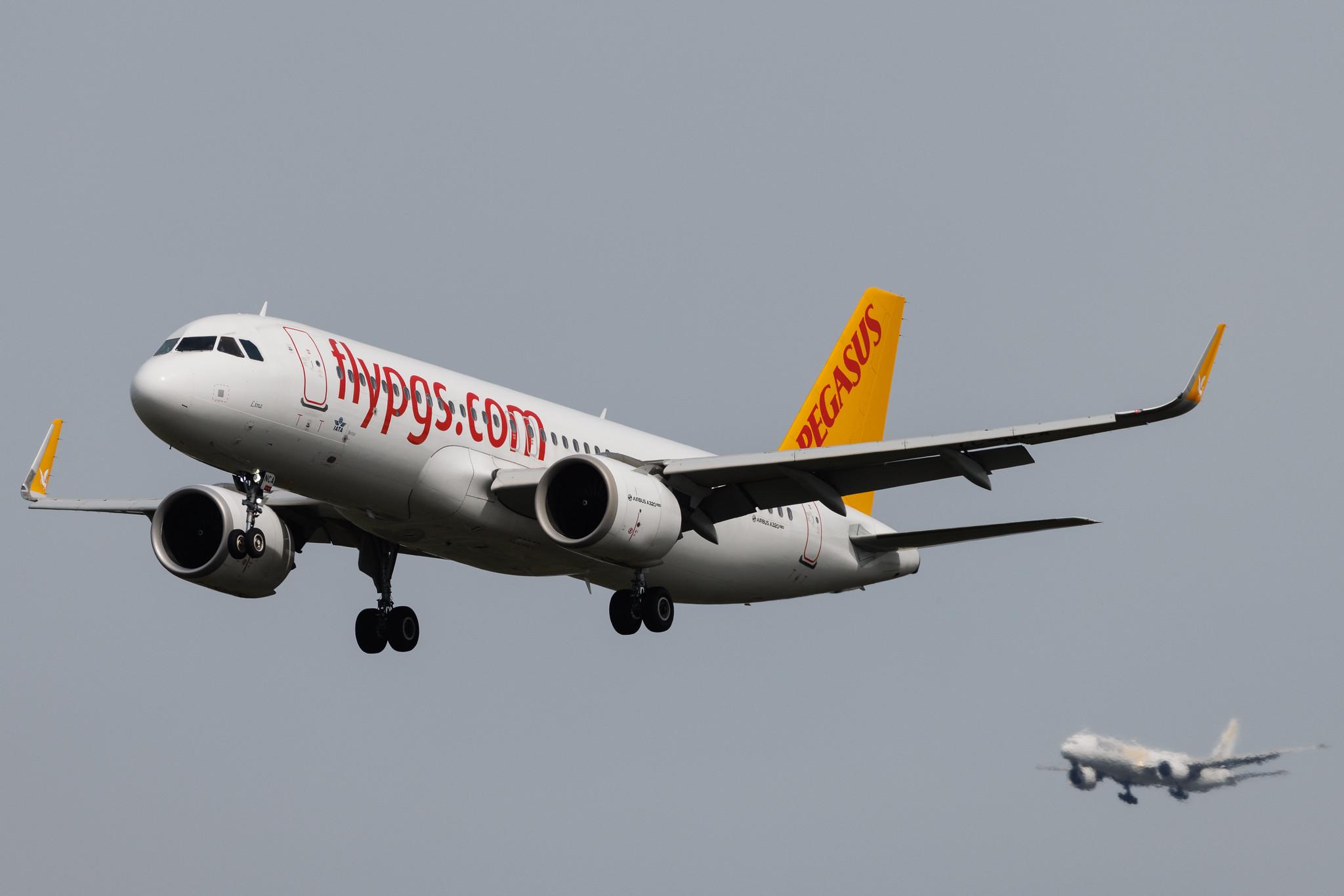 Frankfurt Airport: Pegasus (PC / PGT) | Operator: Pegasus Airlines | Airbus A320-251N A20N | TC-NCA | MSN 8868