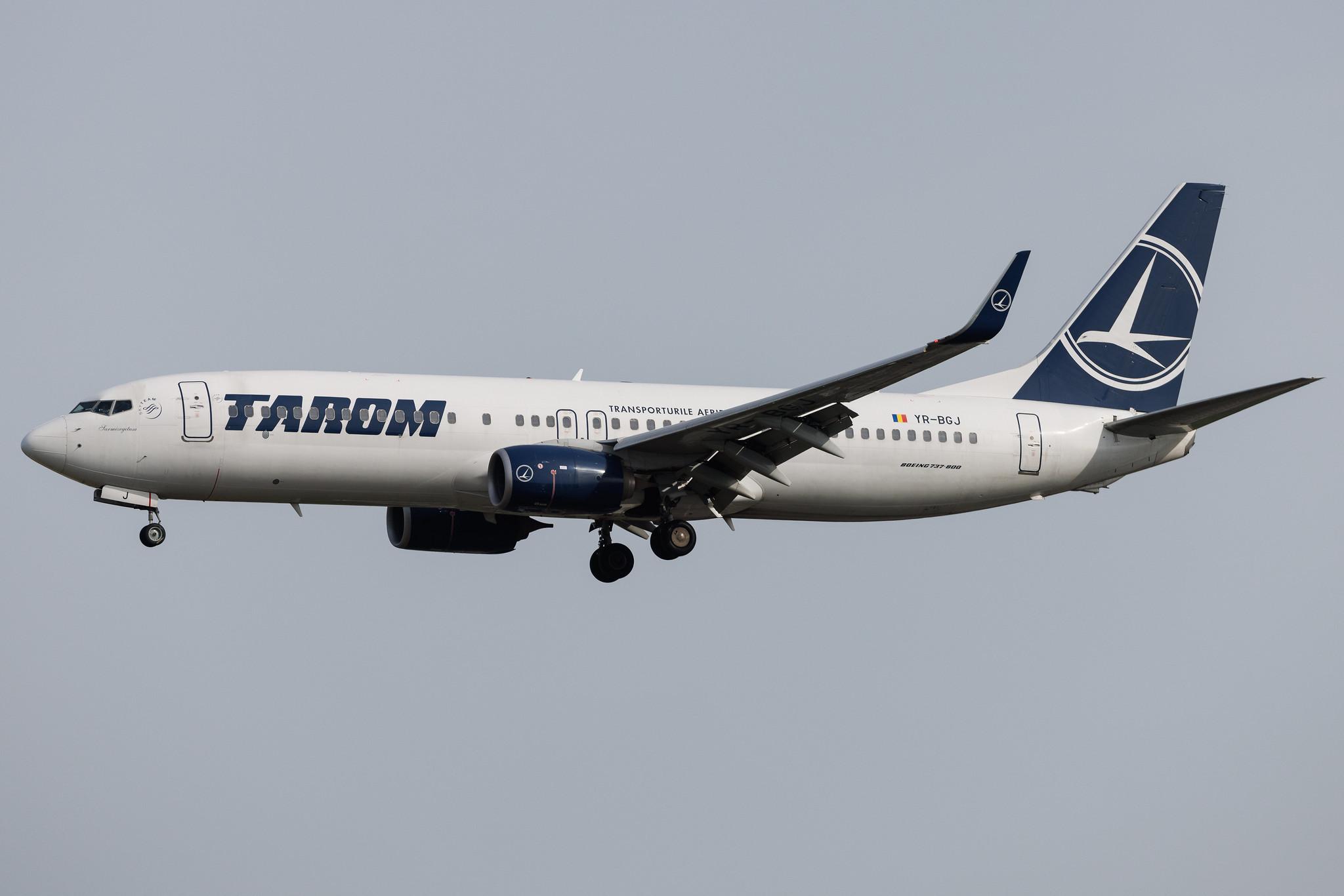 Frankfurt Airport: Tarom (RO / ROT) | Boeing 737-82R B738 | YR-BGJ | MSN 63701