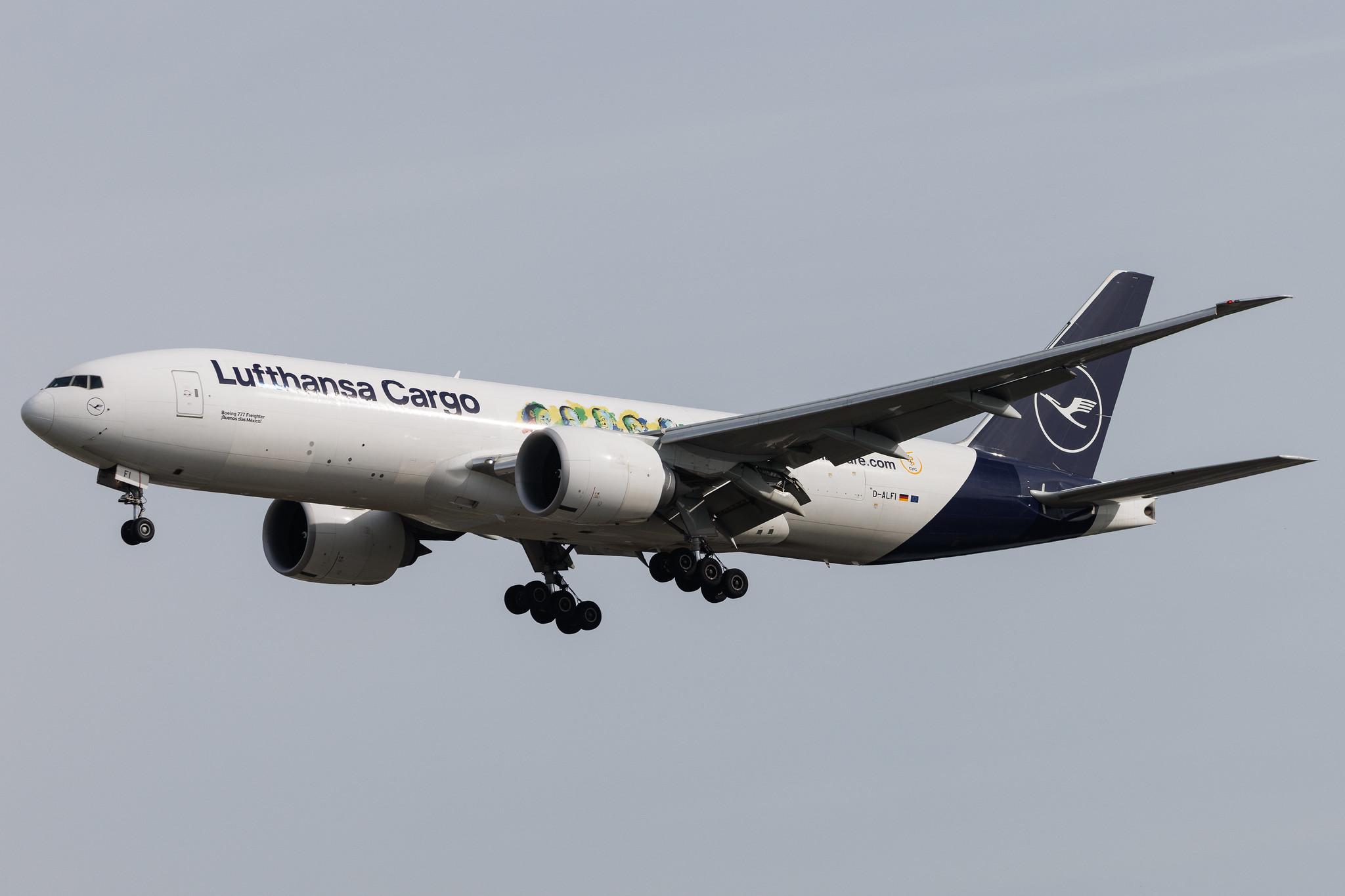 Frankfurt Airport: Lufthansa Cargo (/ GEC) | Livery: Cargo Human Care Livery | Boeing 777-F B77L | D-ALFI | MSN 66912