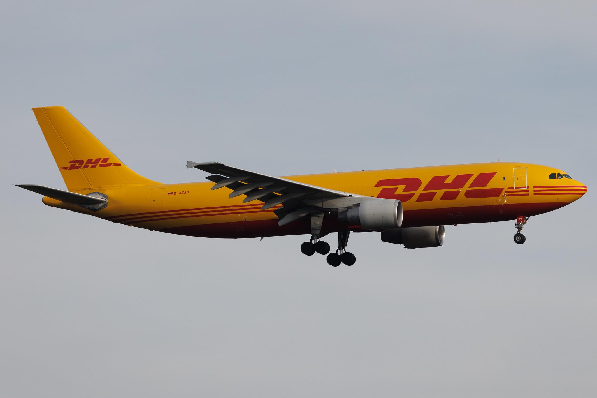 Frankfurt Airport: DHL (D0 / DHK) | Operator: European Air Transport | Airbus A300B4-622R(F) A306 | D-AEAO | MSN 711