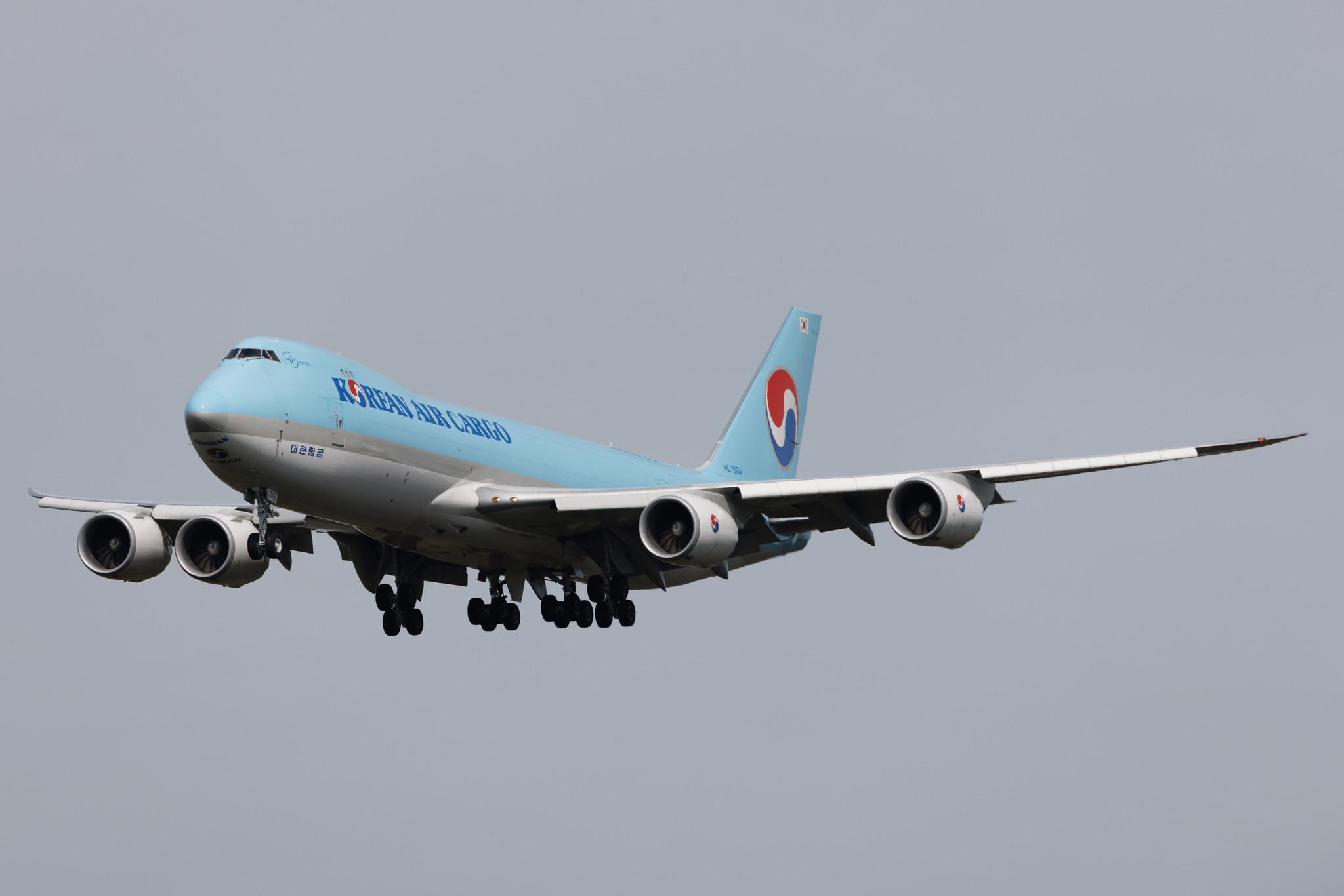 Frankfurt Airport: Korean Air Cargo (KE / KAL) | Operator: Korean Air | Boeing 747-8B5F B748 | HL7624 | MSN 37656