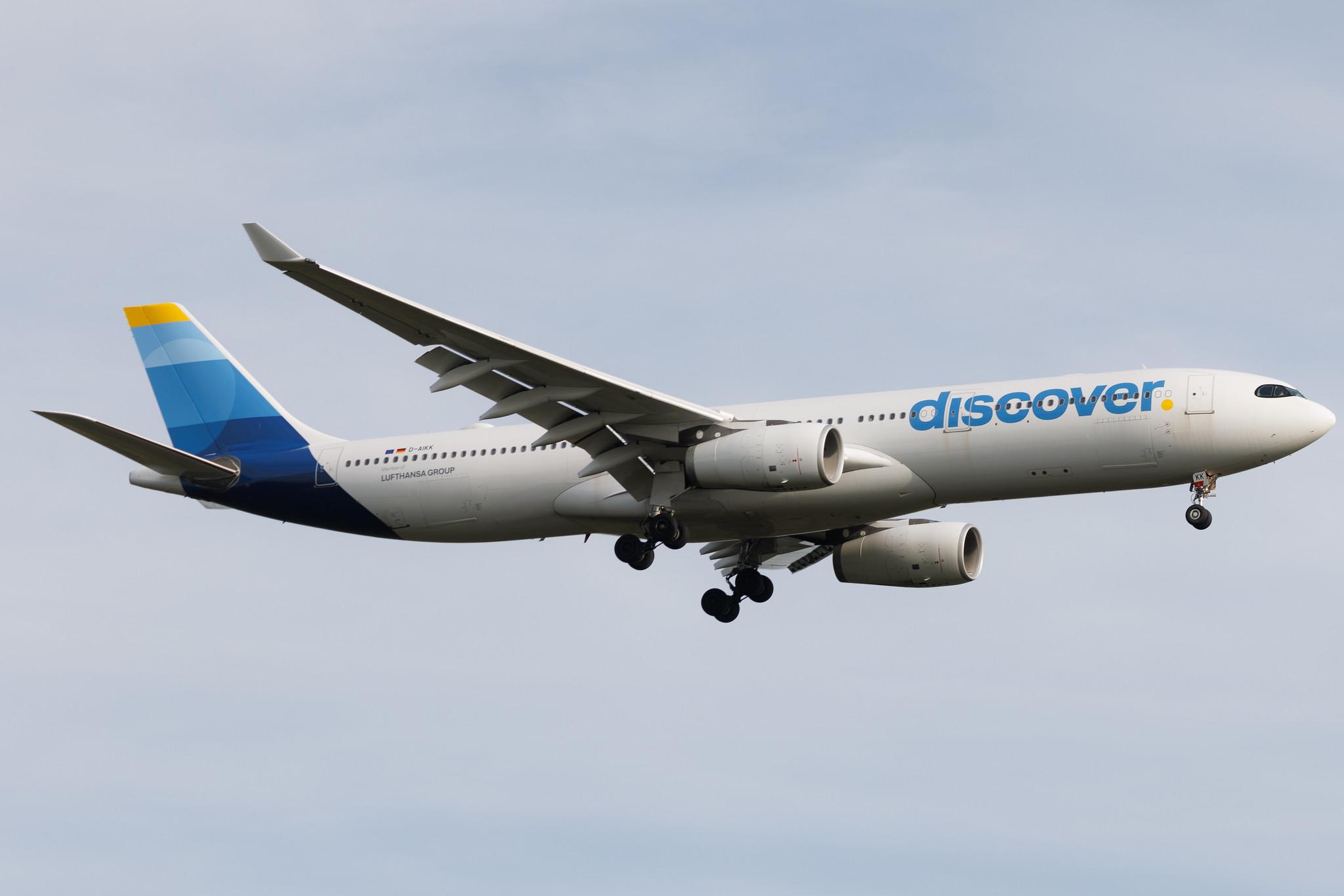 Frankfurt Airport: Discover Airlines (4Y / OCN) | Airbus A330-343 A333 | D-AIKK | MSN 0896