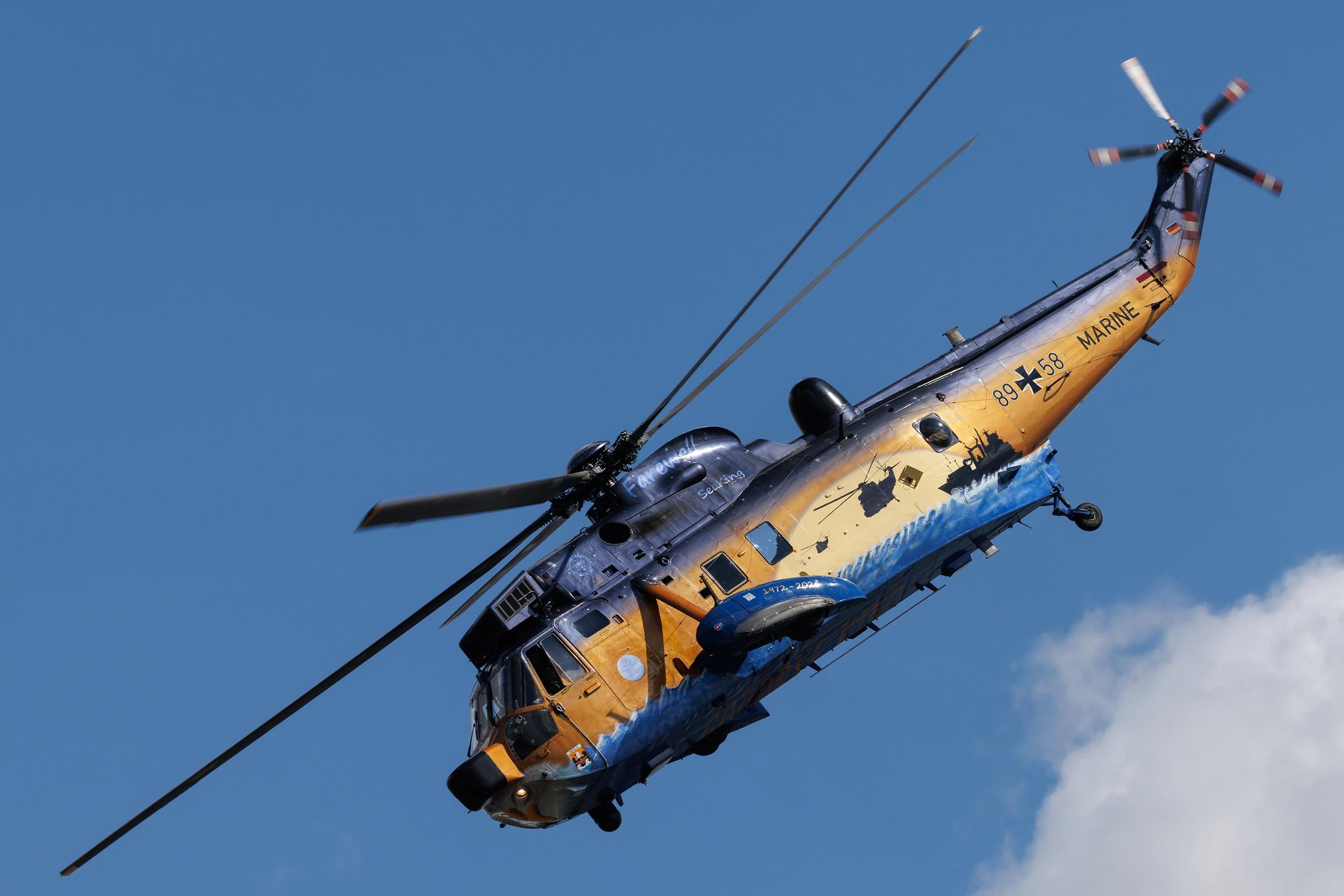 SOS Joint Rescue Operation: German Navy (/ GNY) | Westland Sea King Mk.41 | 89+58 | MSN WA759