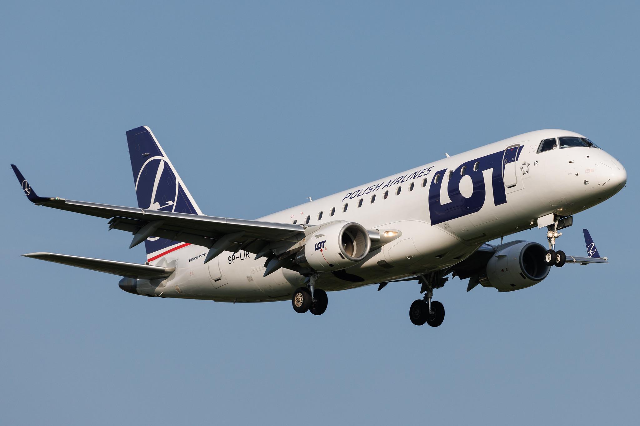 Hamburg Airport: LOT (LO / LOT) | Embraer E175STD E75S | SP-LIR | MSN 17000340