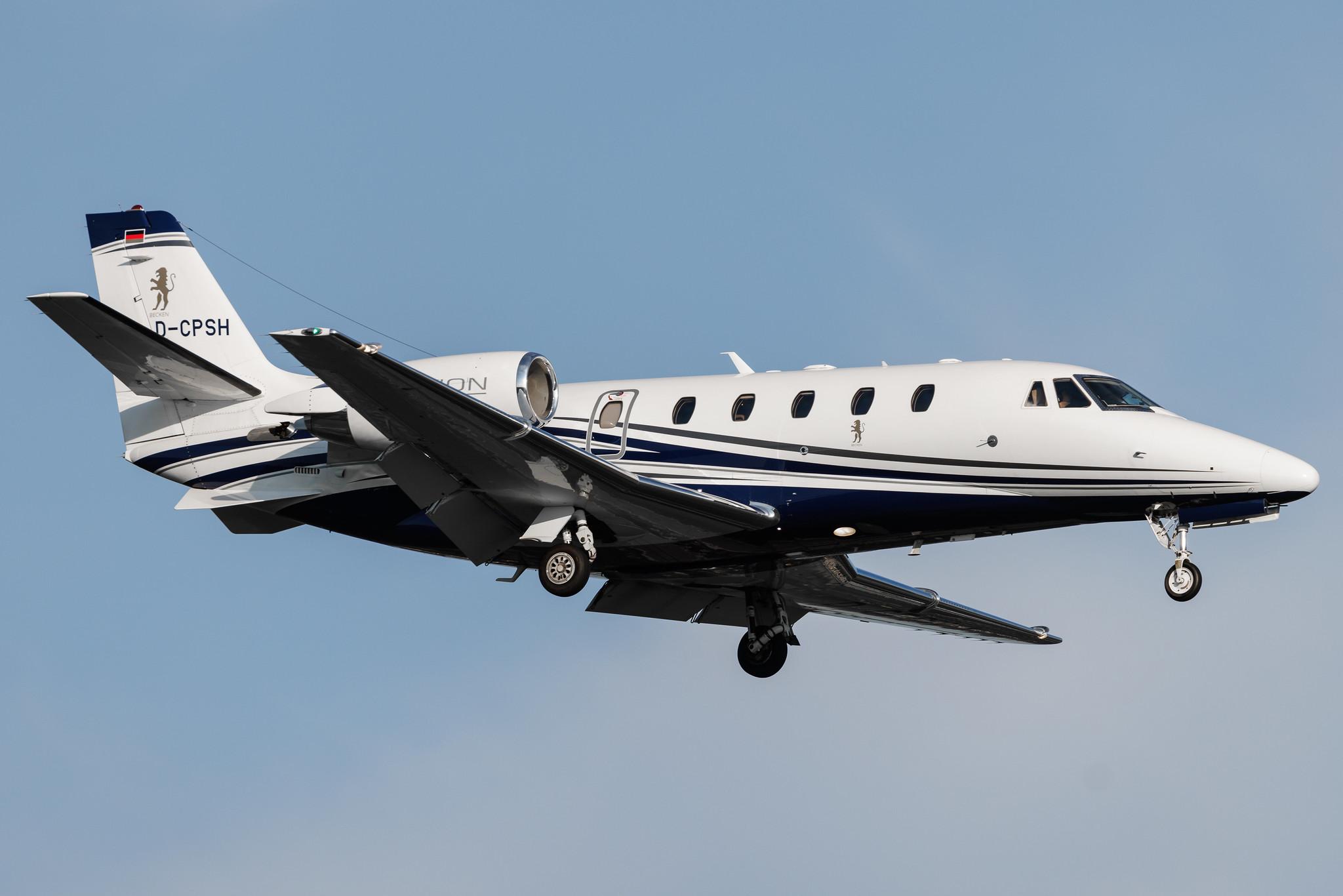 Hamburg Airport: Heron Luftfahrt (/ HRN) | Cessna 560XL Citation XLS+ C56X | D-CPSH | MSN 560-6221