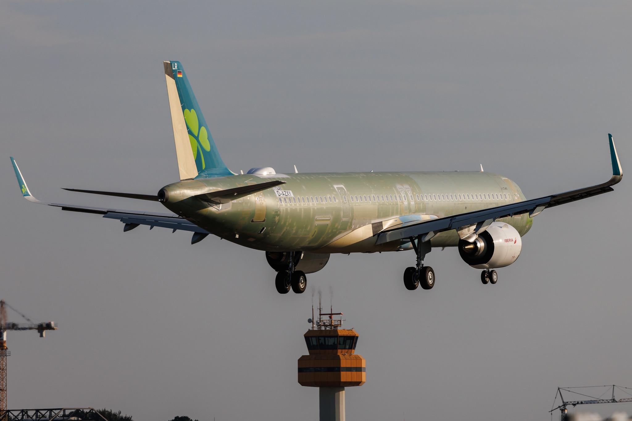 Hamburg Airport: Iberia (IB / IBE) | Airbus A321?253NY A21N | D-AZXY | EC- | MSN 11348