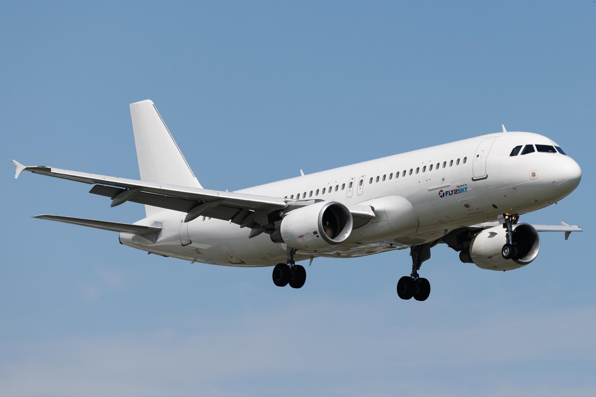 Warsaw Chopin Airport: Fly2Sky (F6 / VAW) | Airbus A320-214 A320 | LZ-FSD | MSN 03461