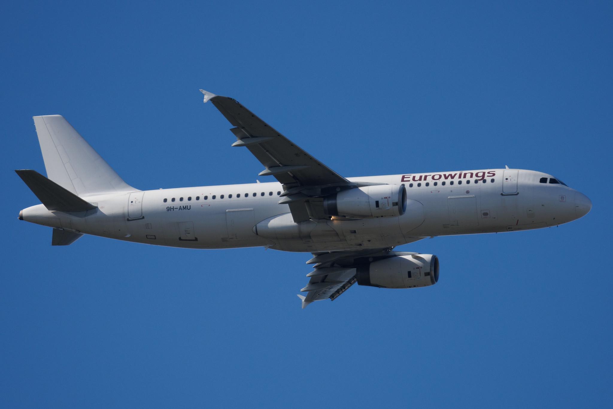 Hamburg Finkenwerder: Eurowings (EW / EWG) | Operator: Avion Express Malta | Airbus A320-232 A320 | 9H-AMU | MSN 04174